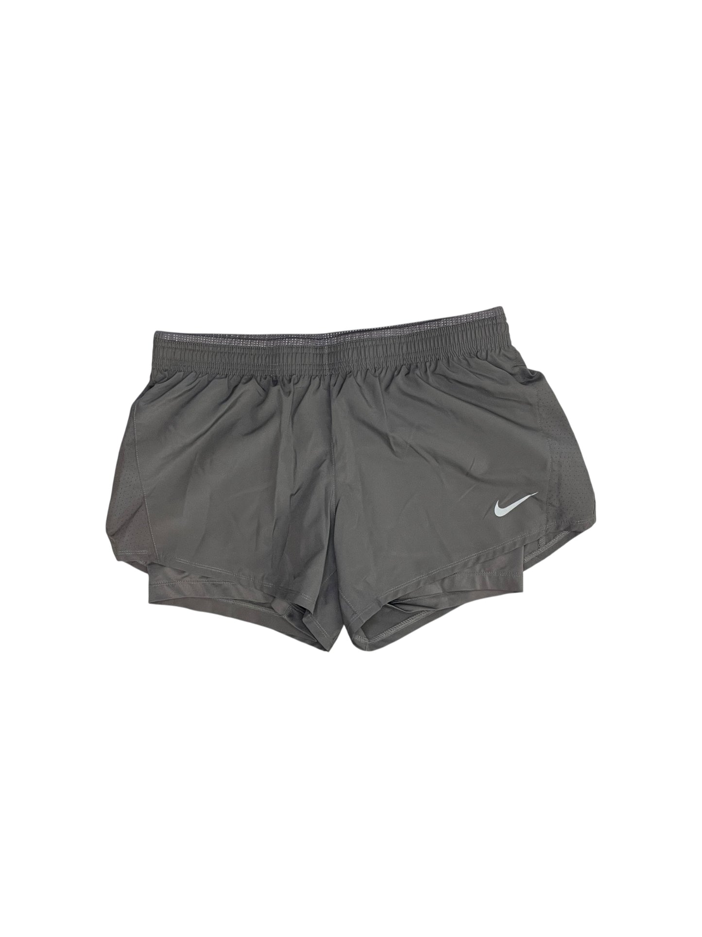Athletic Shorts By Nike Apparel In Grey, Size:L