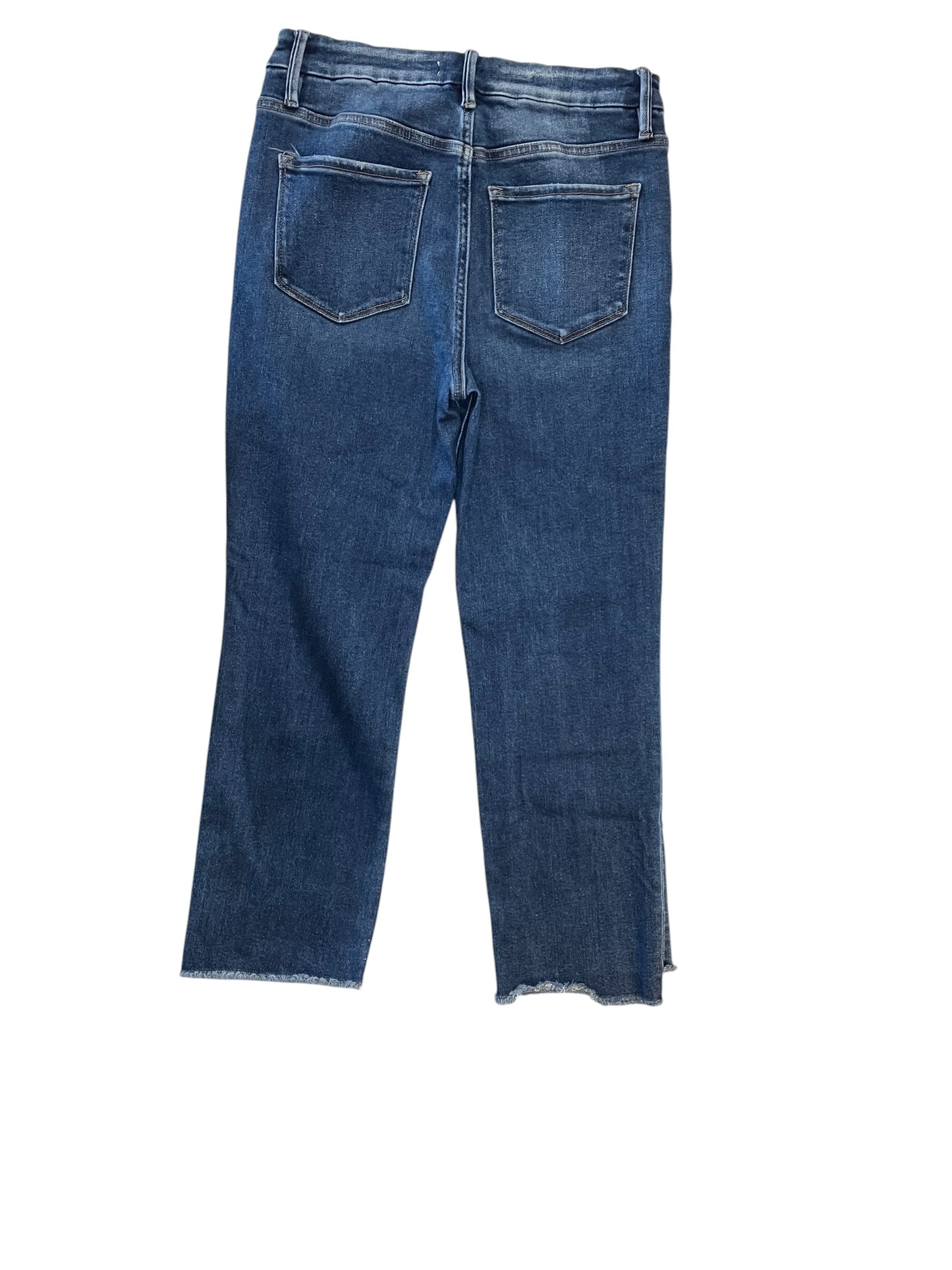 Jeans Boot Cut By Flying Monkey In Blue Denim, Size:8