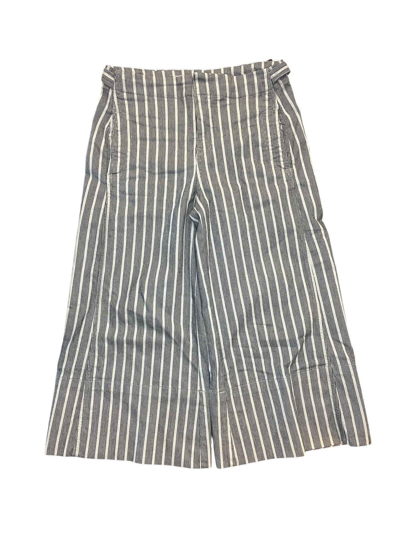 Pants Wide Leg By Pilcro In Striped Pattern, Size:M