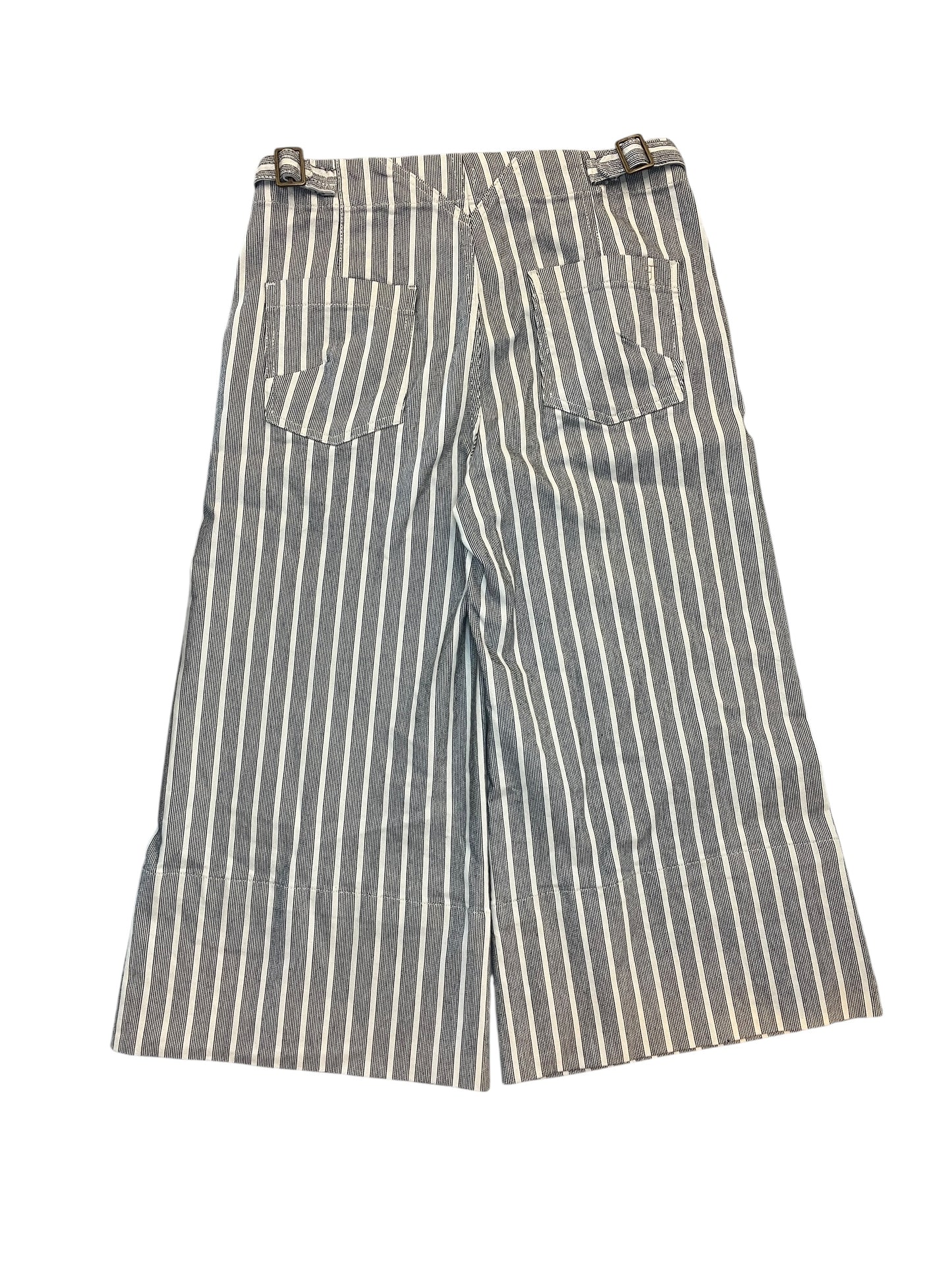 Pants Wide Leg By Pilcro In Striped Pattern, Size:M