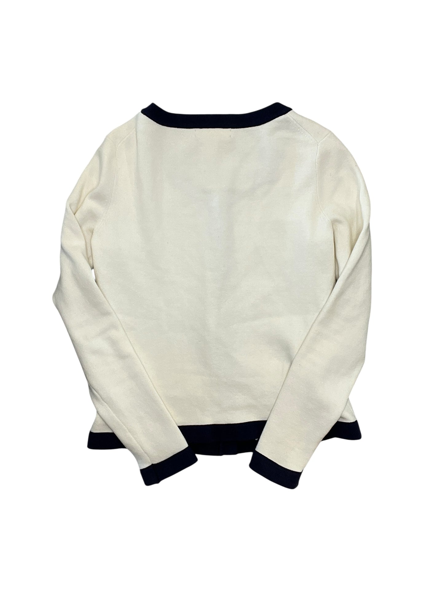 Cardigan By Banana Republic In Cream, Size:Xs