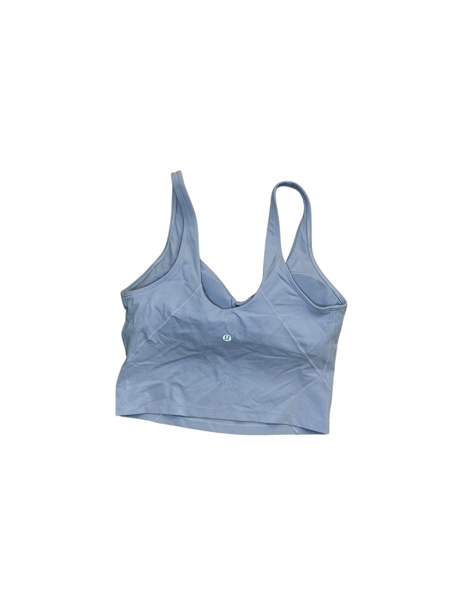 Athletic Bra By Lululemon In Blue, Size:M
