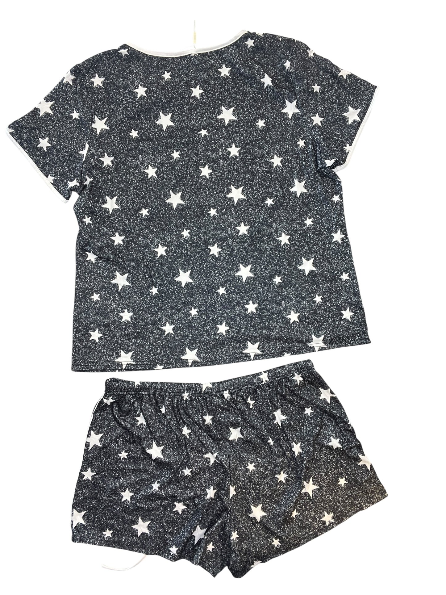 Pajamas 2Pc By Ekouaer In Black, Size:Xl