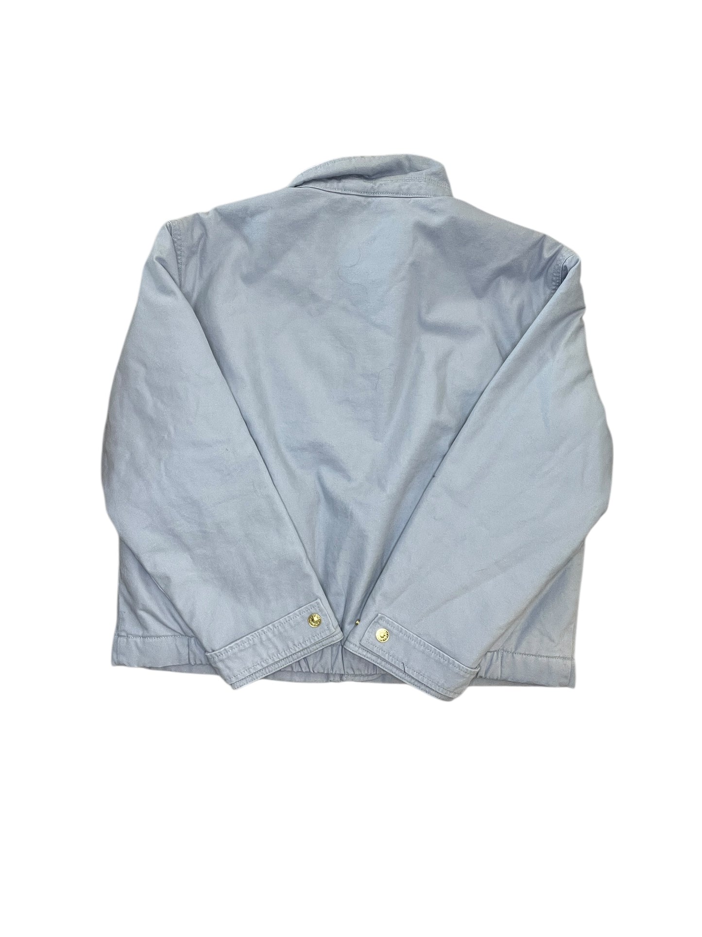 Coat Faux Fur & Sherpa By American Eagle In Blue, Size:Xl