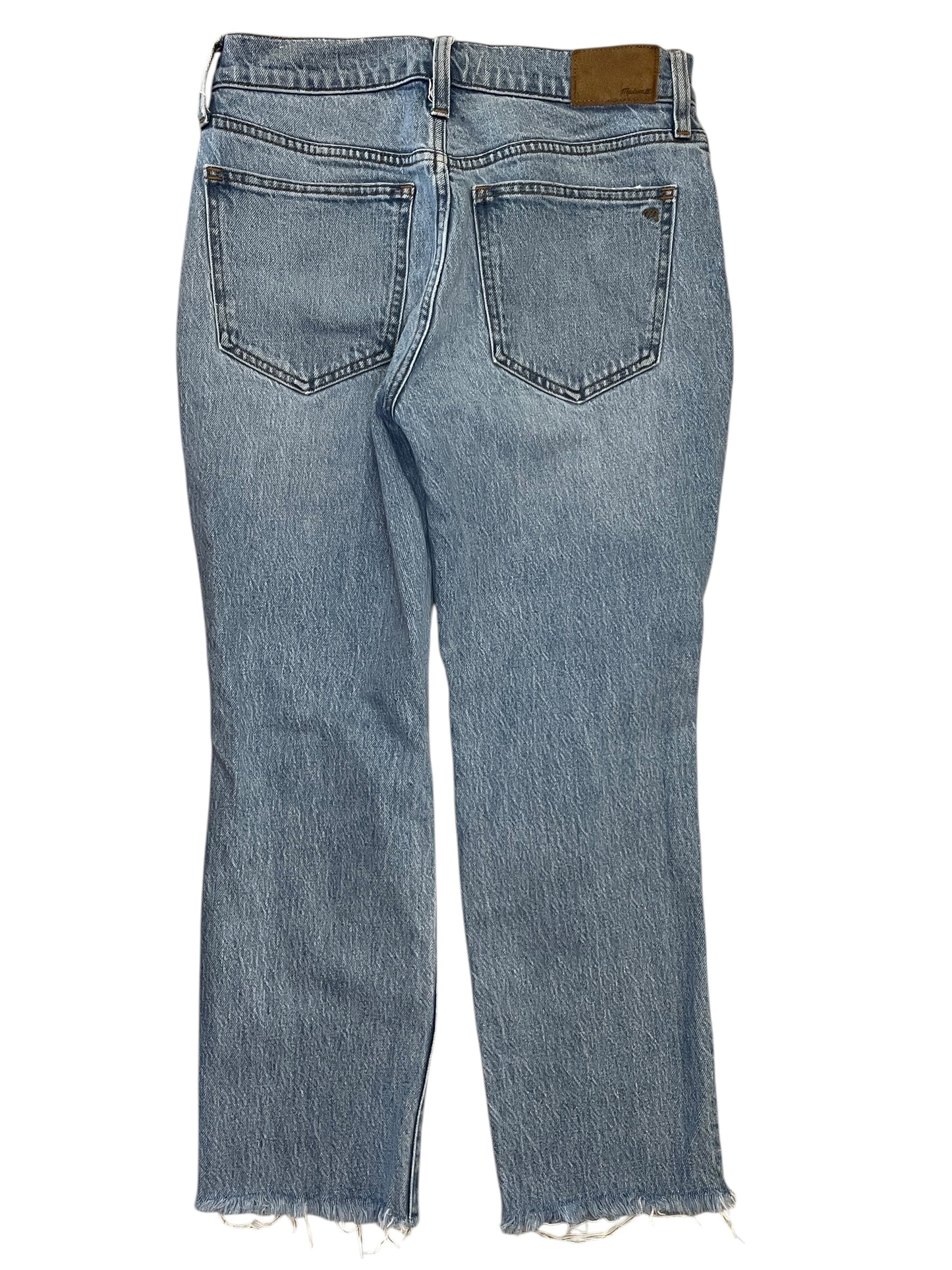 Jeans Cropped By Madewell In Blue Denim, Size:4