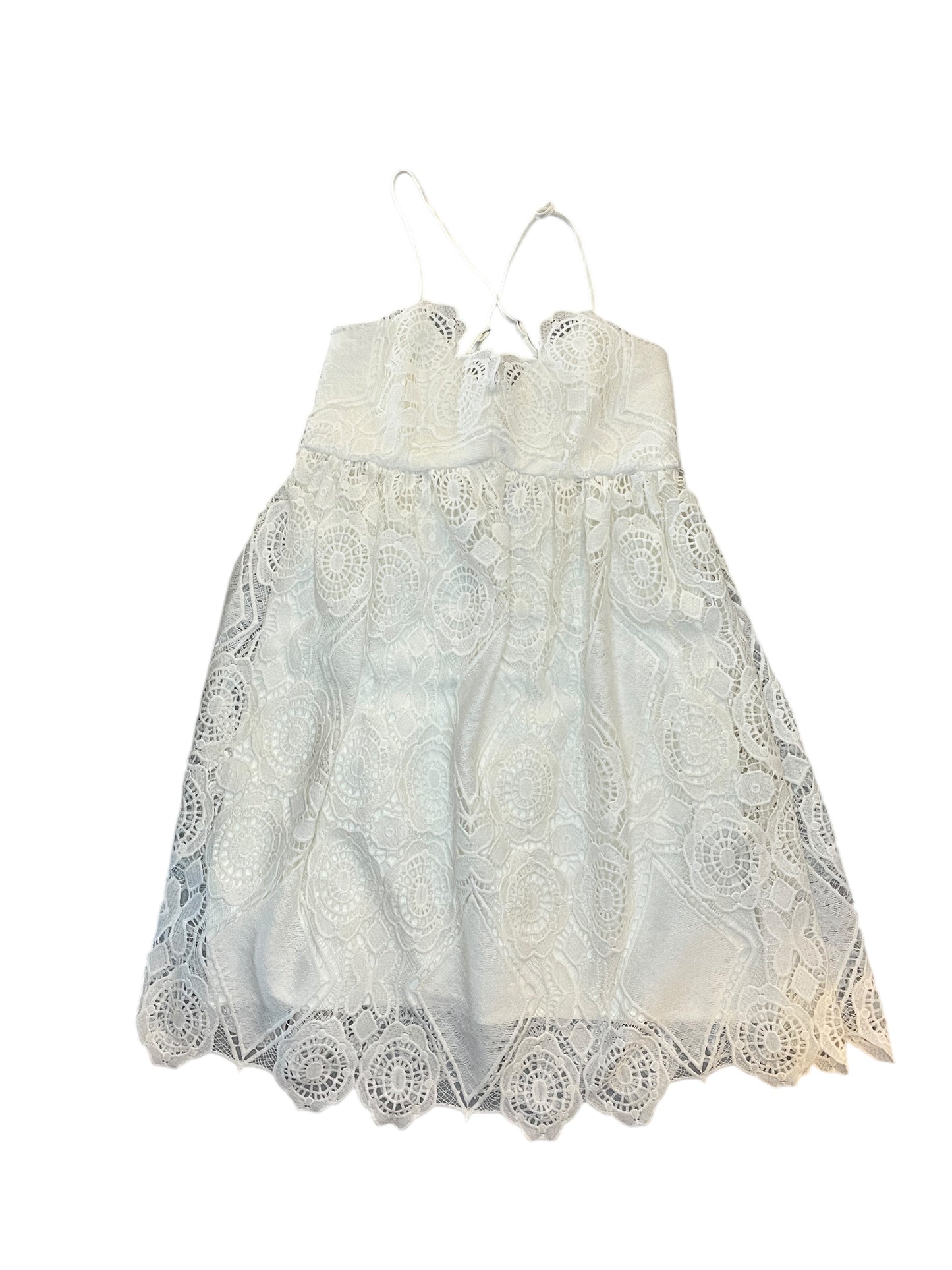 Dress Casual Short By Maeve In White, Size:Xsp
