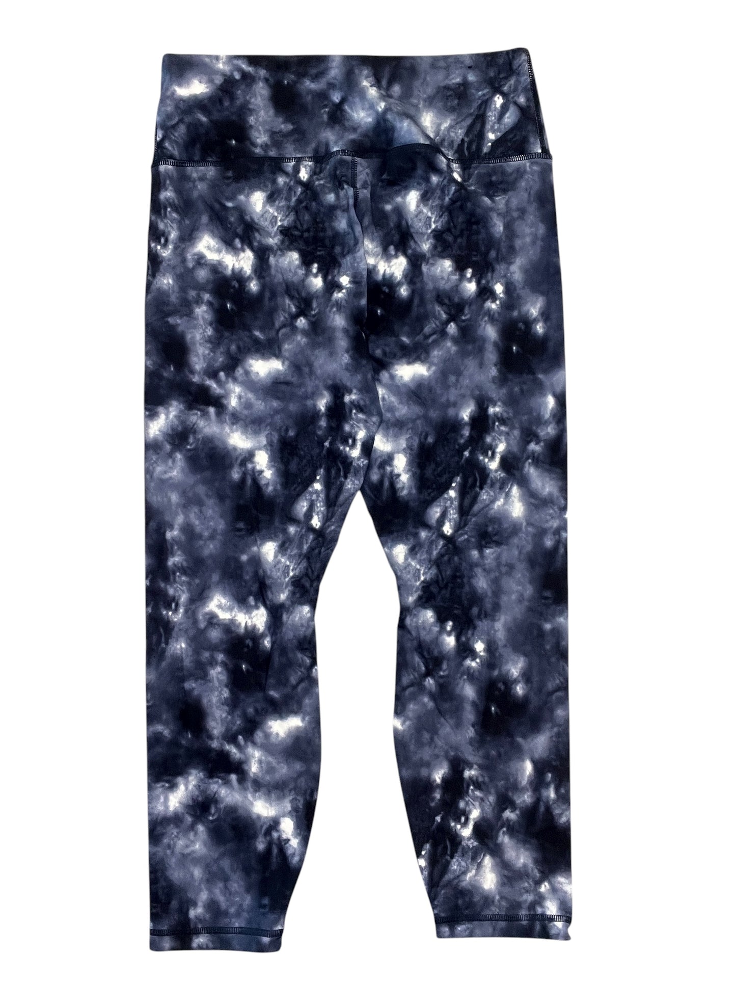 Athletic Leggings By Banana Republic In Blue, Size:L