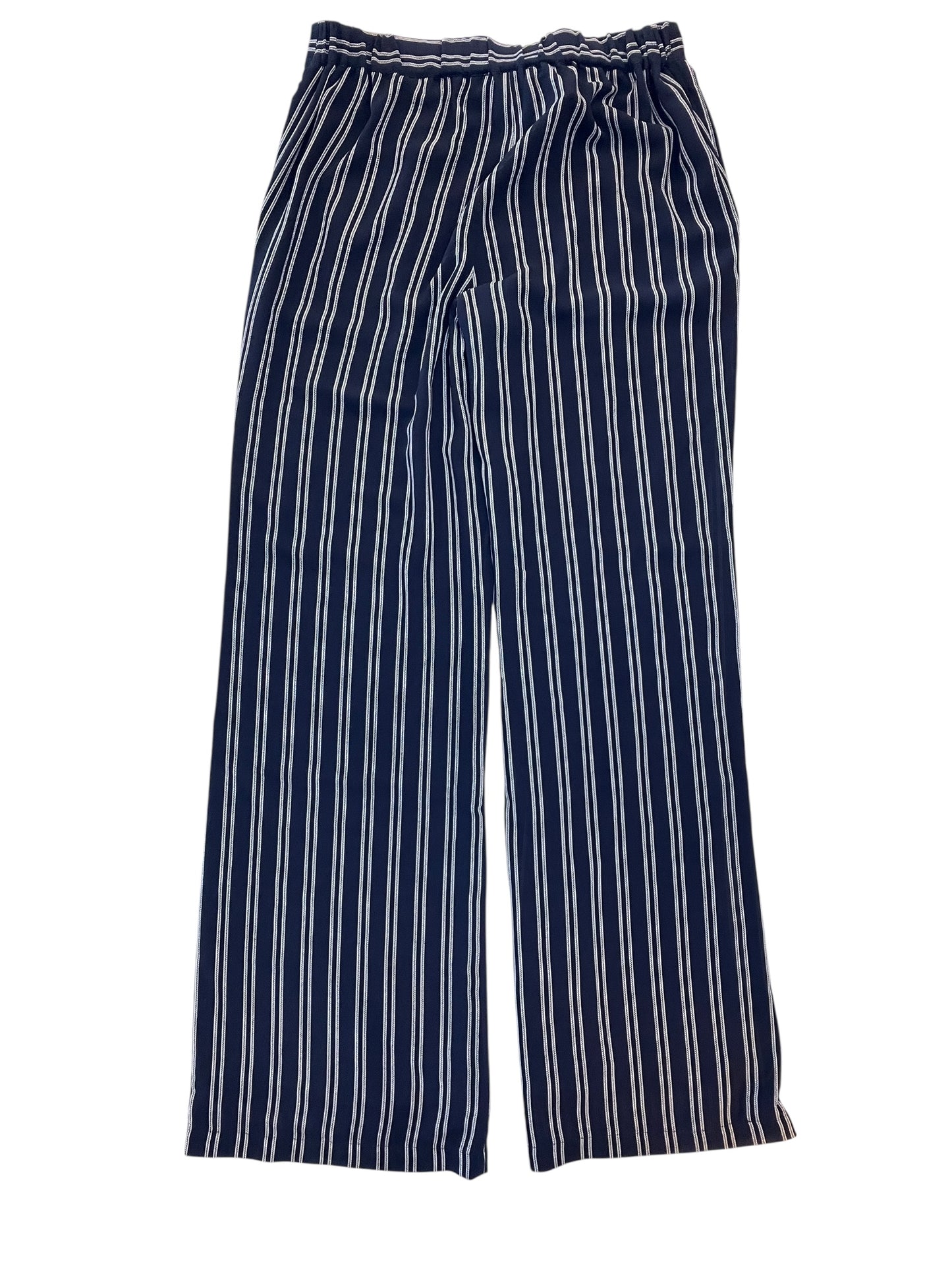 Pants Wide Leg By Michael By Michael Kors In Navy, Size:M