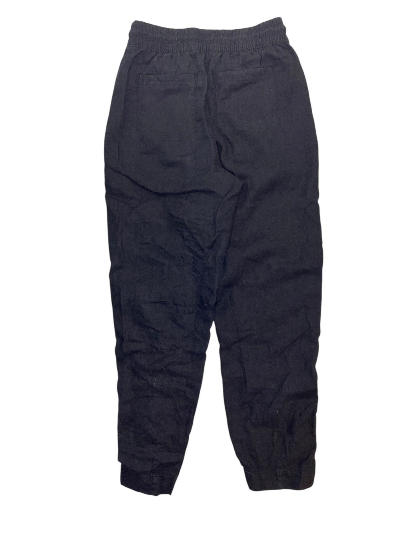 Pants Linen By Athleta In Black, Size:Xxs