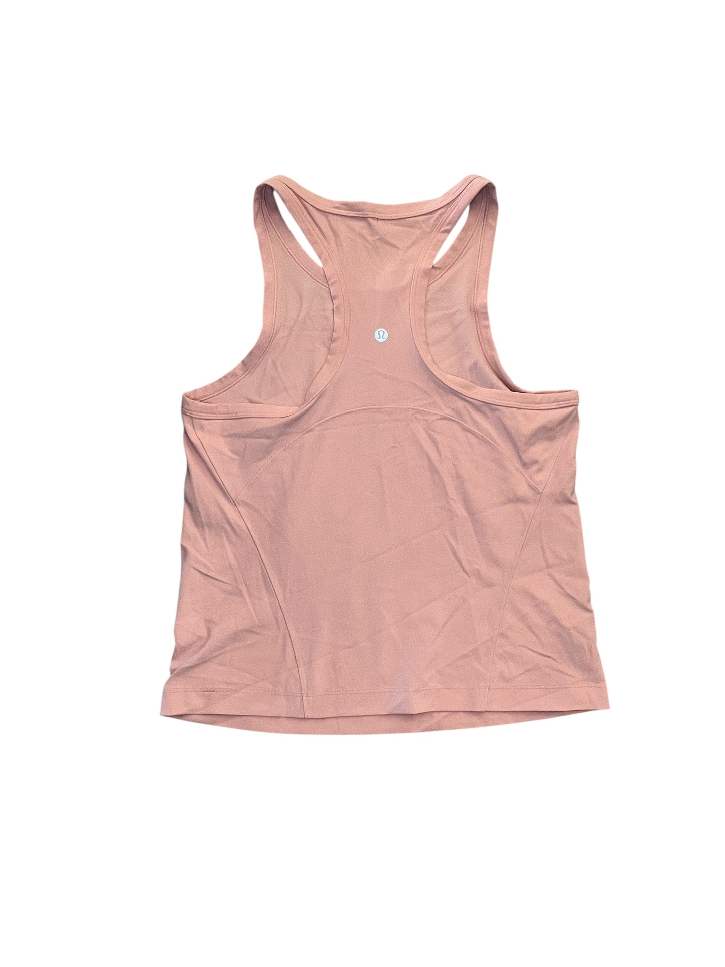 Athletic Tank Top By Lululemon In Orange, Size:M