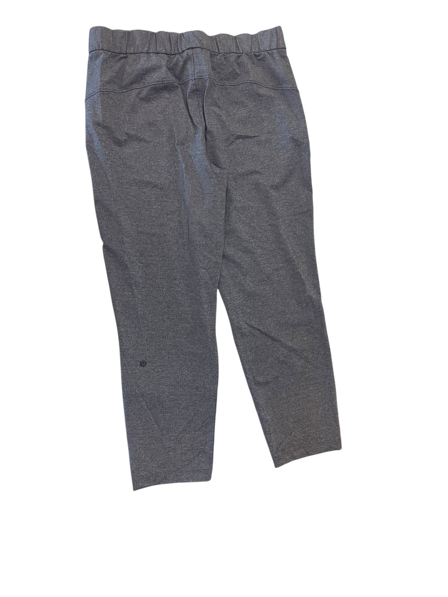 Athletic Pants By Lululemon In Grey, Size:M
