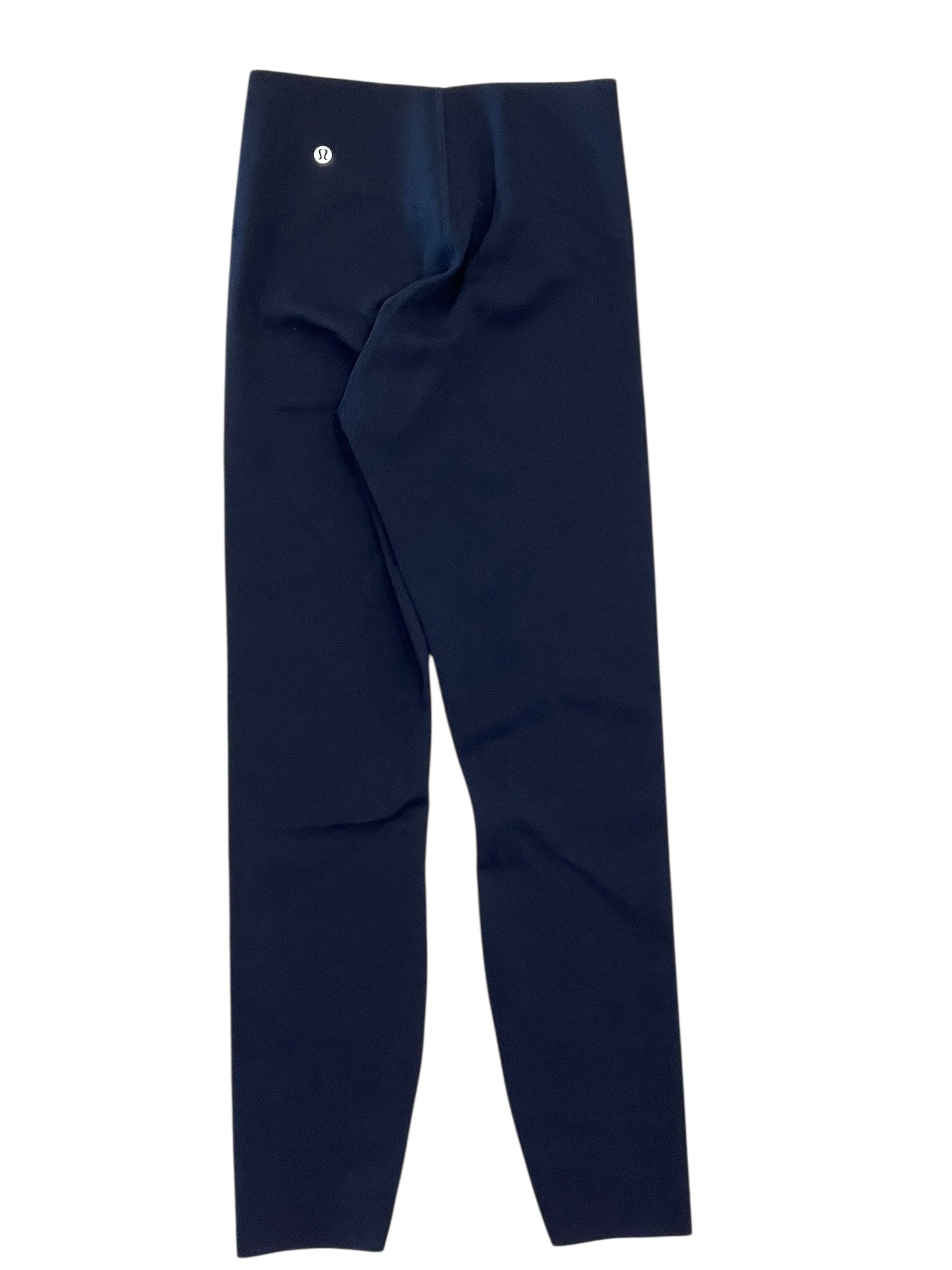 Athletic Leggings By Lululemon In Navy, Size:S