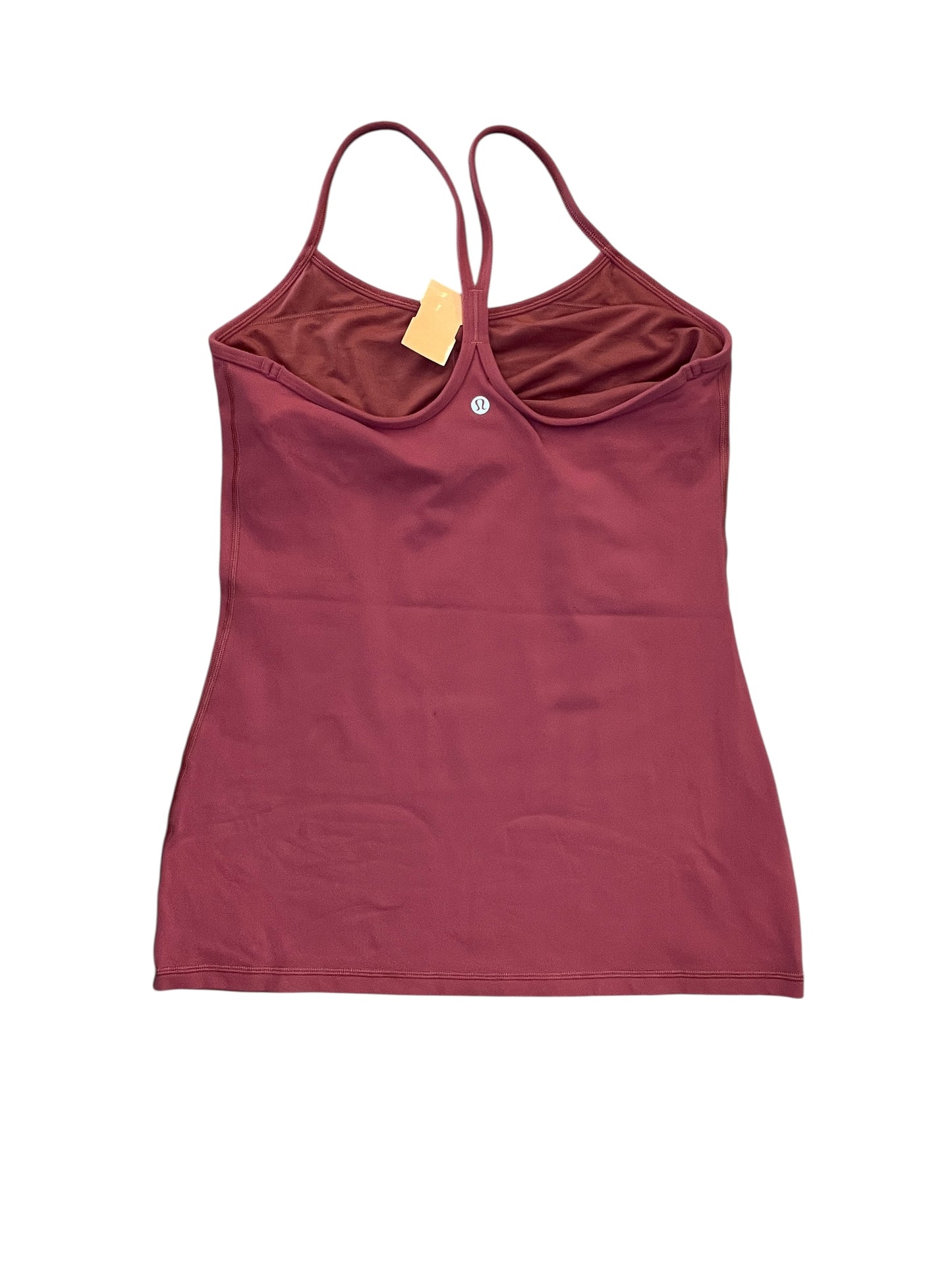 Athletic Tank Top By Lululemon In Pink, Size:M