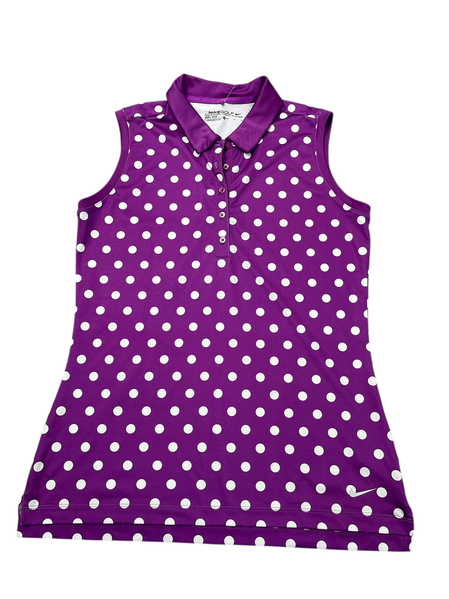 Athletic Tank Top By Nike Apparel In Purple, Size:M