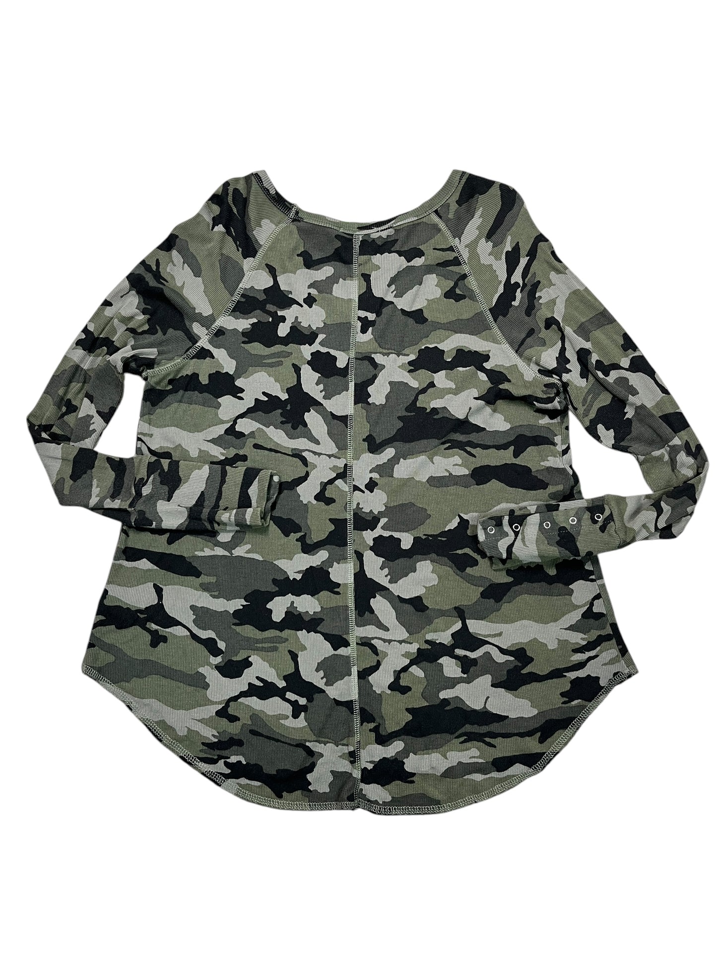 Top Ls By Evereve In Camouflage Print, Size:M