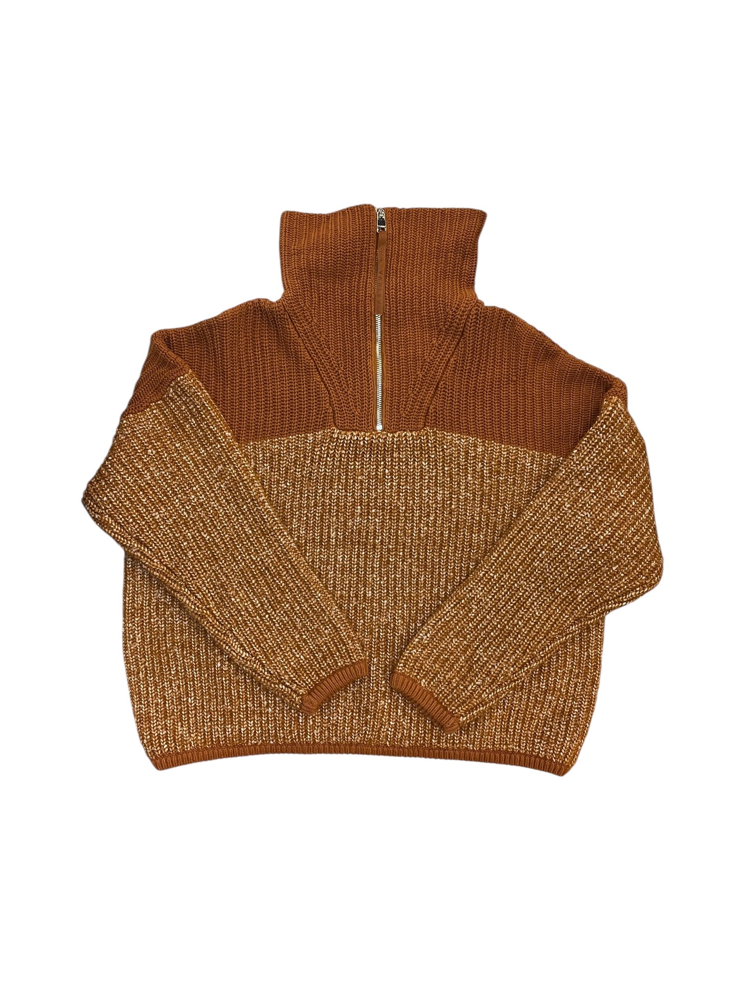Sweater By Varley In Orange, Size:Xs