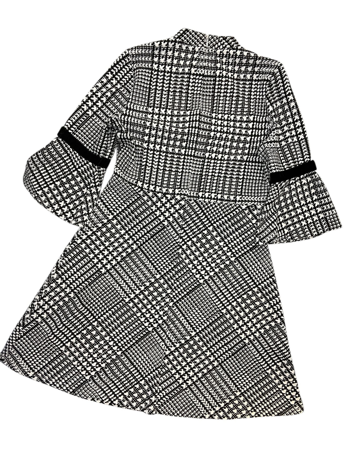 Dress Work By Ivanka Trump In Black & White, Size:M