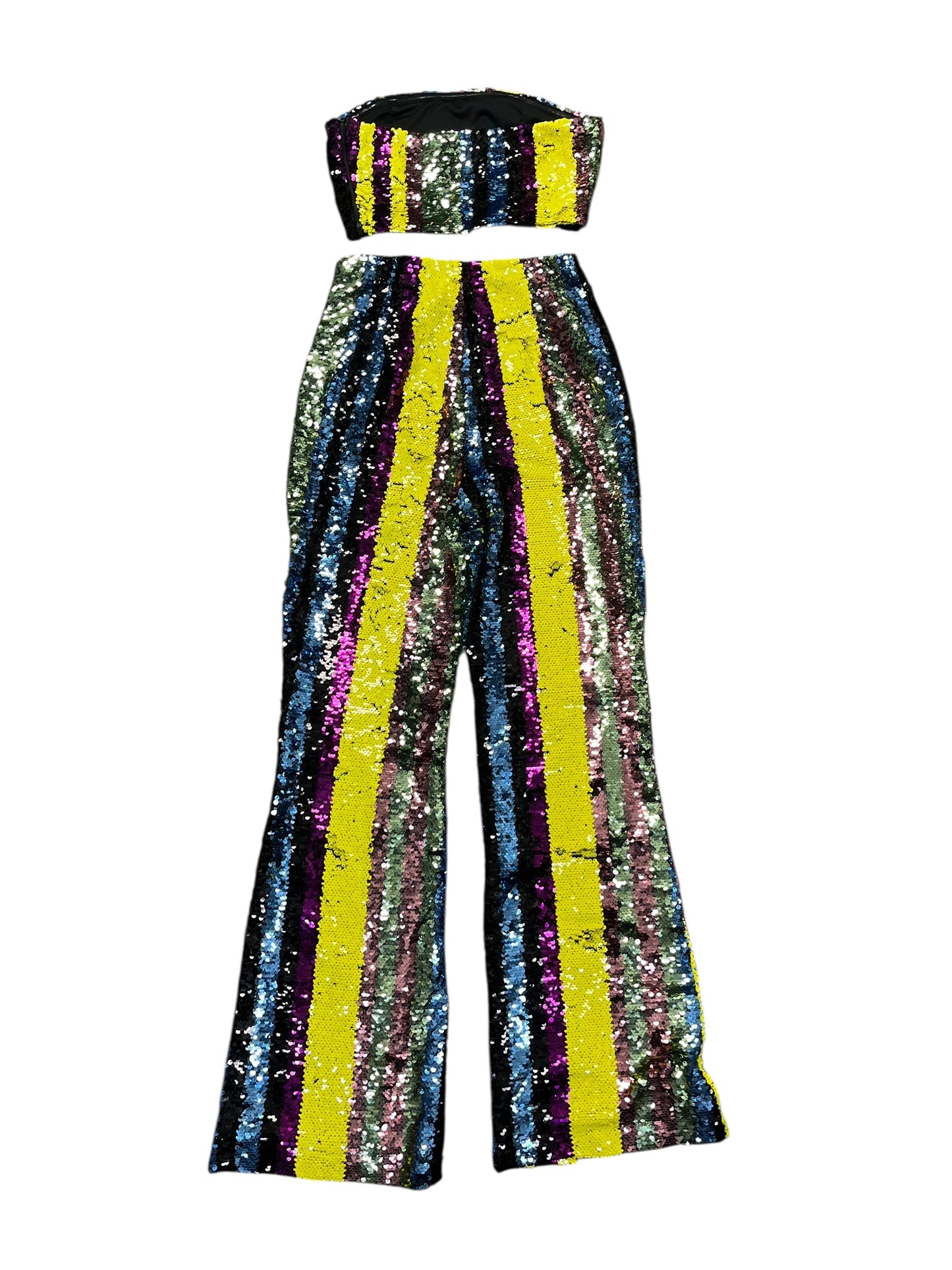 Pants Set 2Pc By Forever 21 In Multi, Size:M