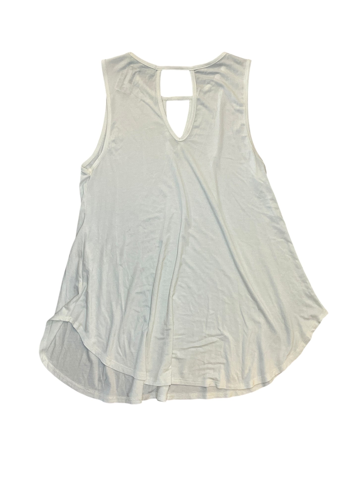 Tank Top By Filly Flair In White, Size:M