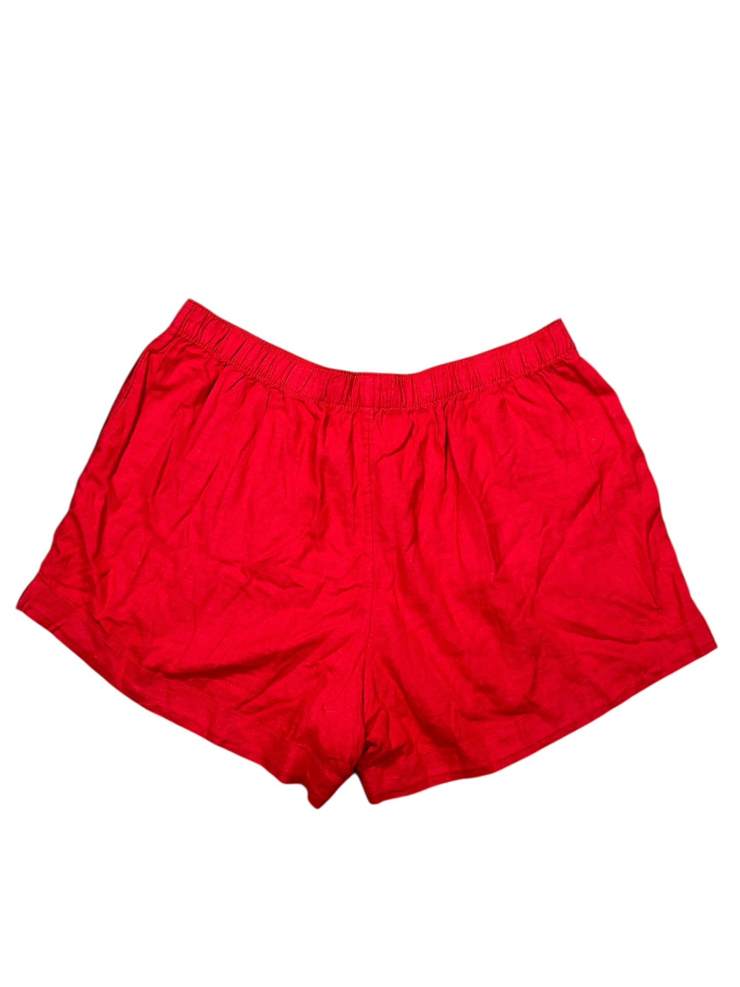 Shorts By Abercrombie And Fitch In Red, Size:Xxxl