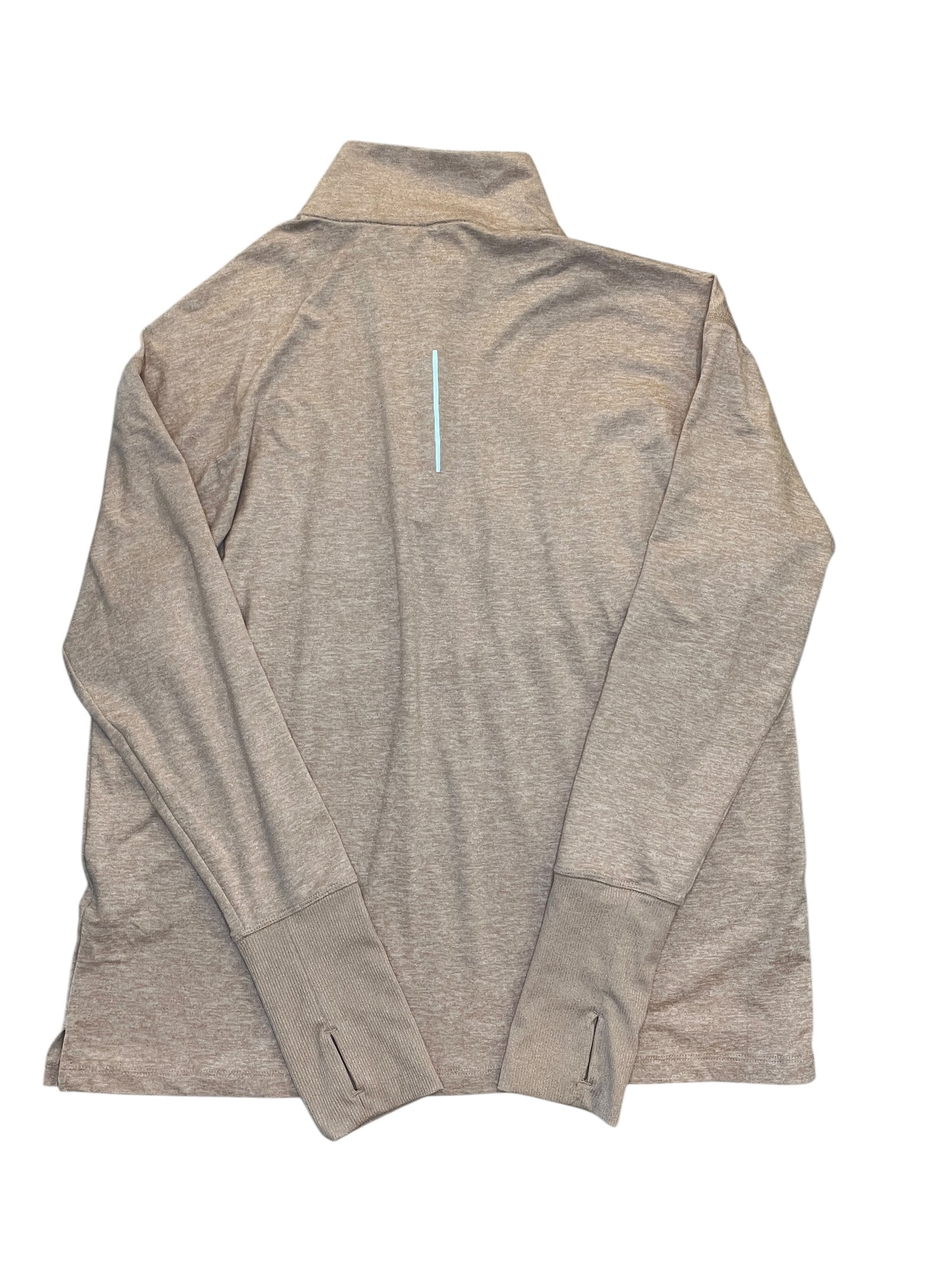 Athletic Top Ls Collar By Nike Apparel In Pink, Size:L