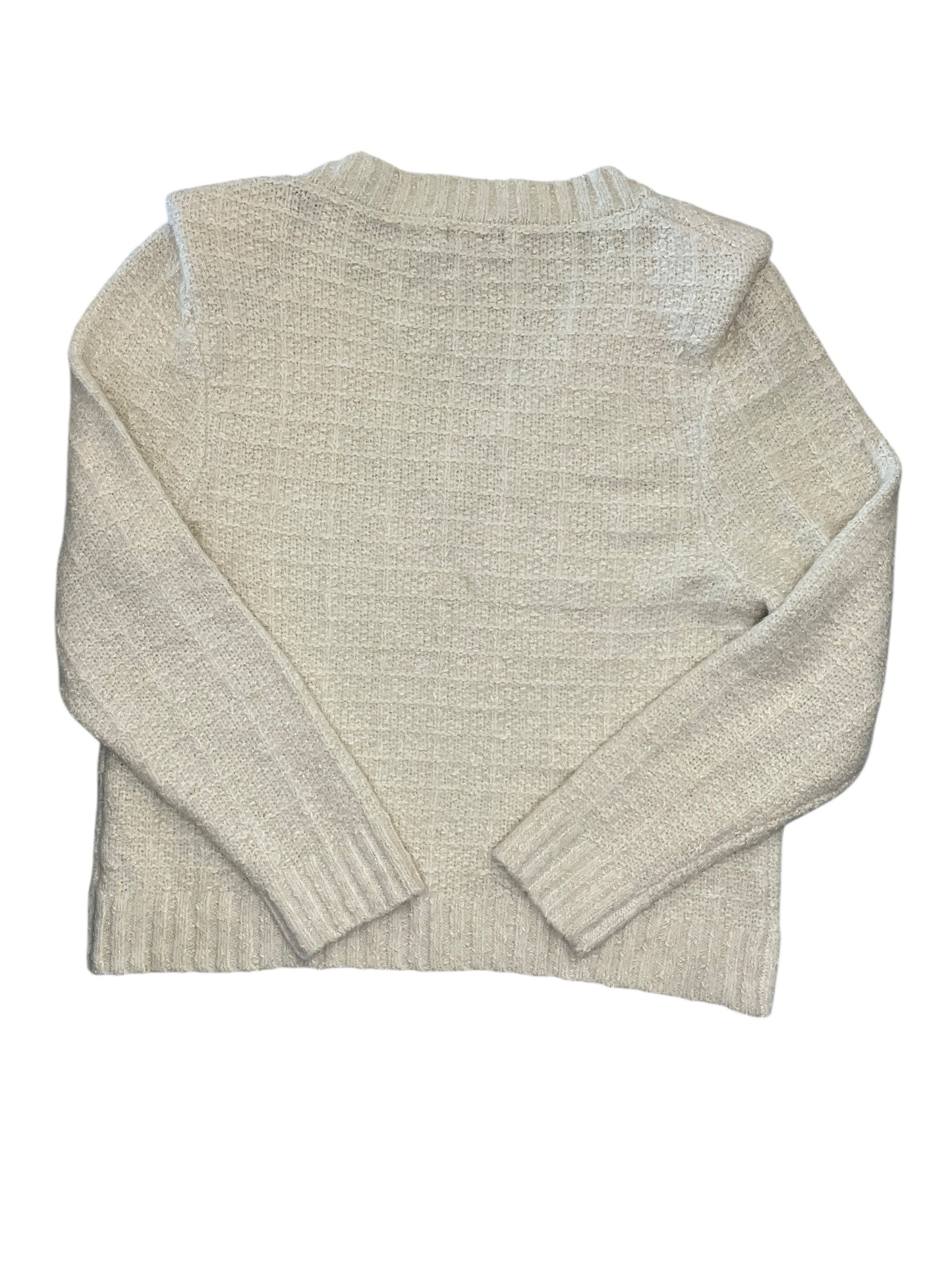 Sweater By Evereve In Cream, Size:M