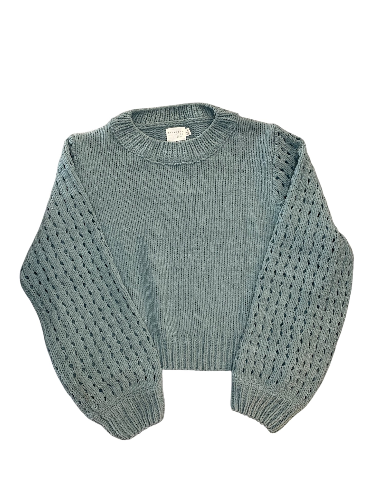 Sweater By Clothes Mentor In Green, Size:M