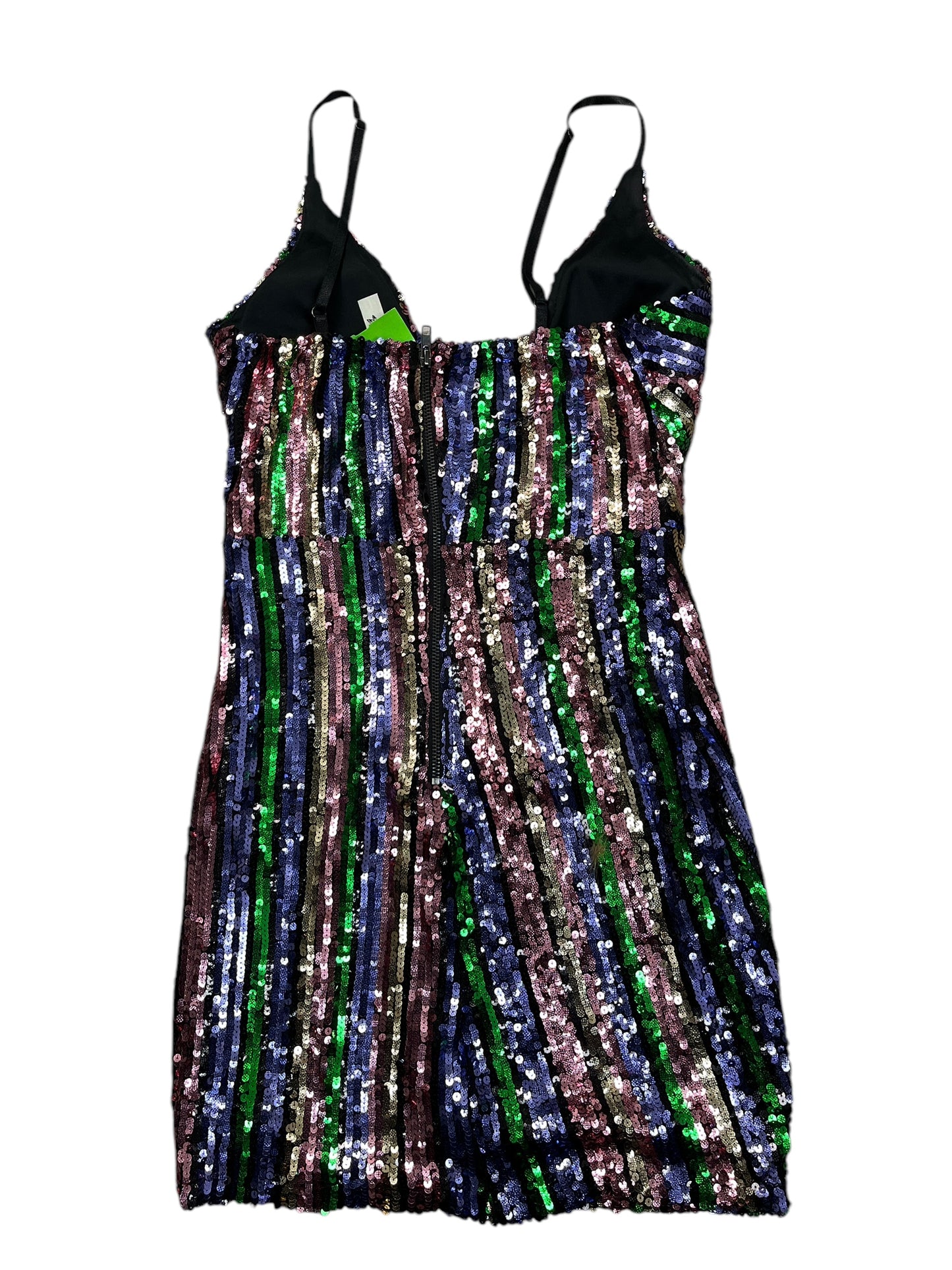 Dress Casual Short By Pink Owl In Multi, Size:M