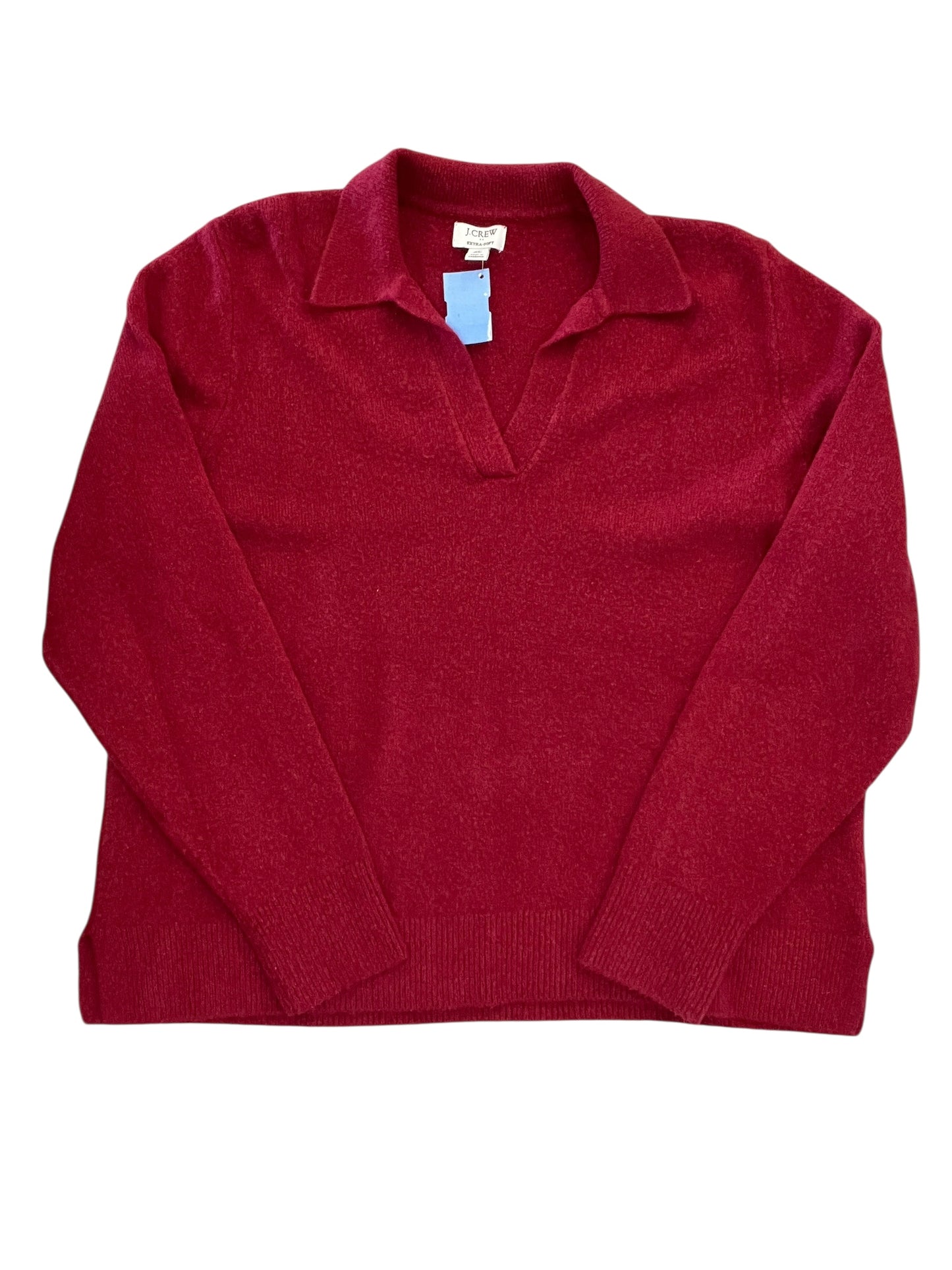 Sweater By J. Crew In Maroon, Size:Xl