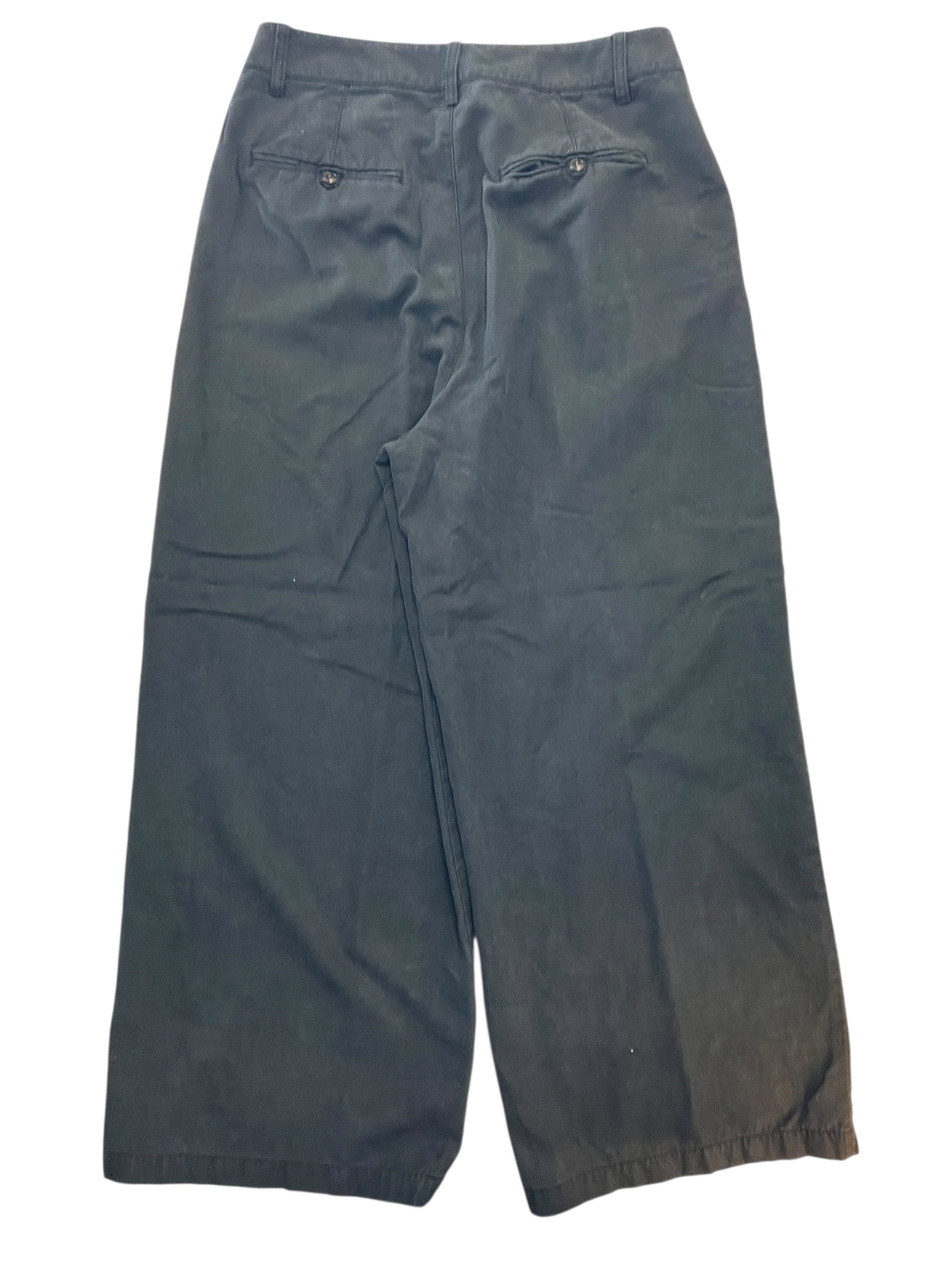 Pants Wide Leg By Madewell In Black, Size:L