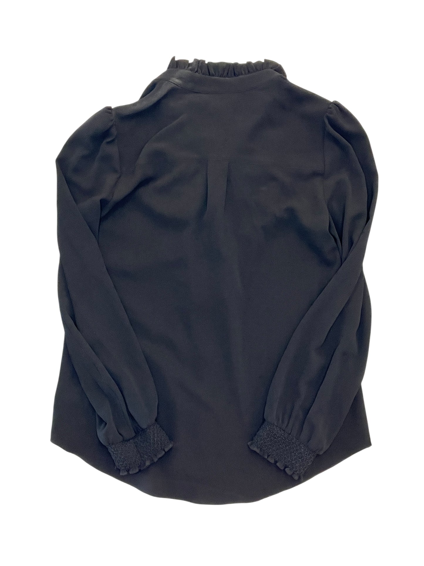 Blouse Ls By 7 For All Mankind In Black, Size:S