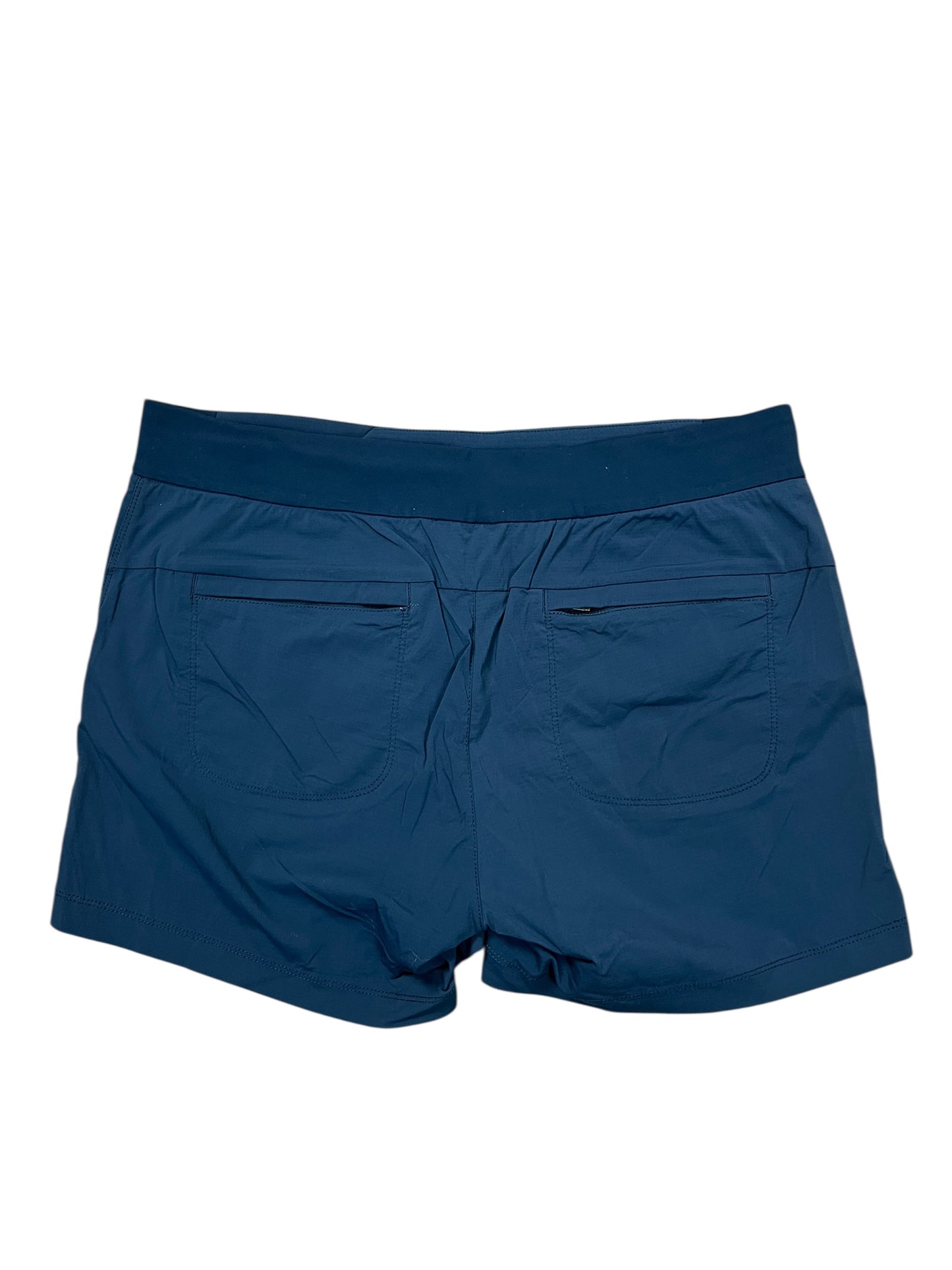Athletic Shorts By Athleta In Blue & Brown, Size:1X