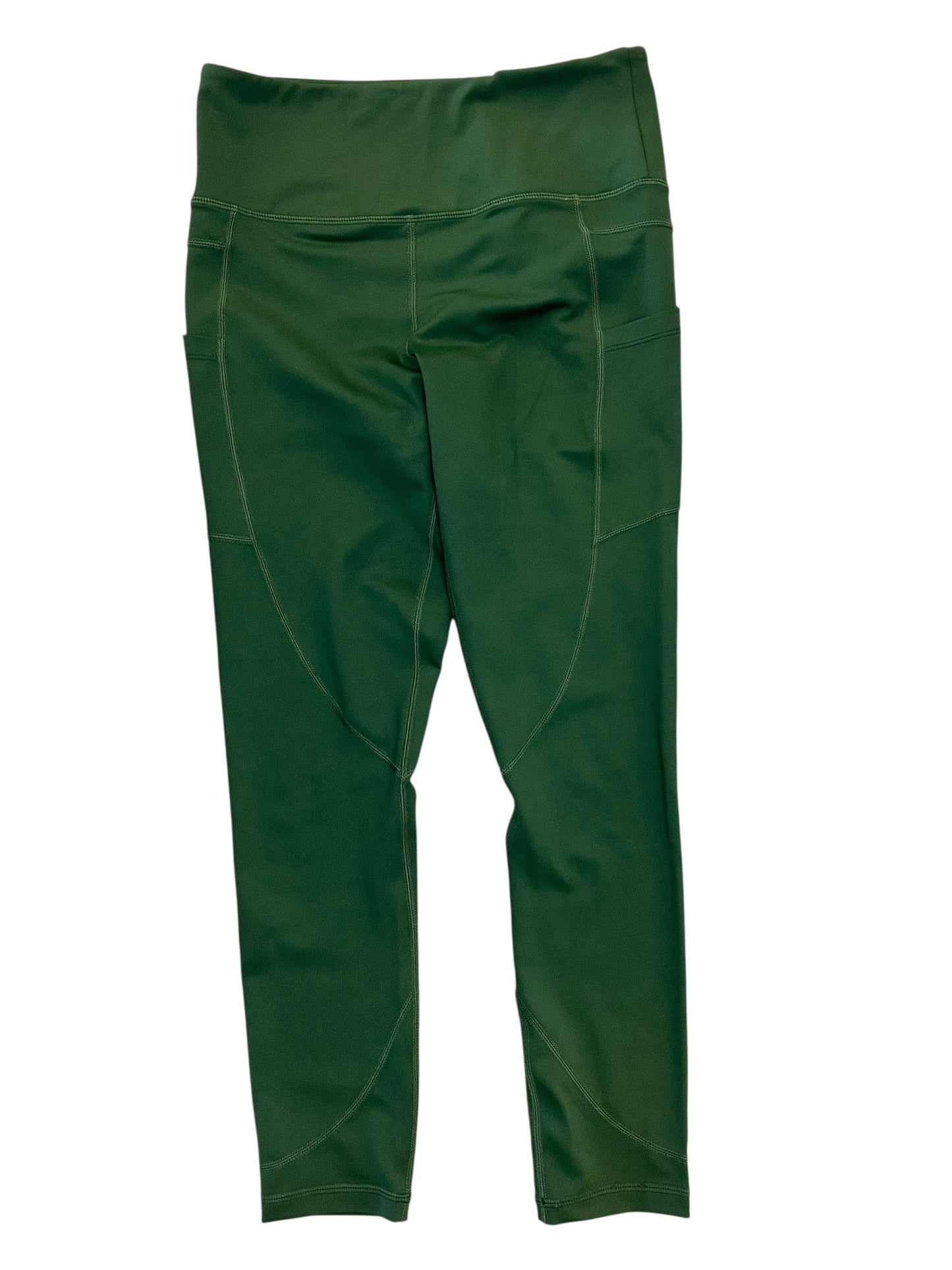 Athletic Leggings By Zyia In Green, Size:M