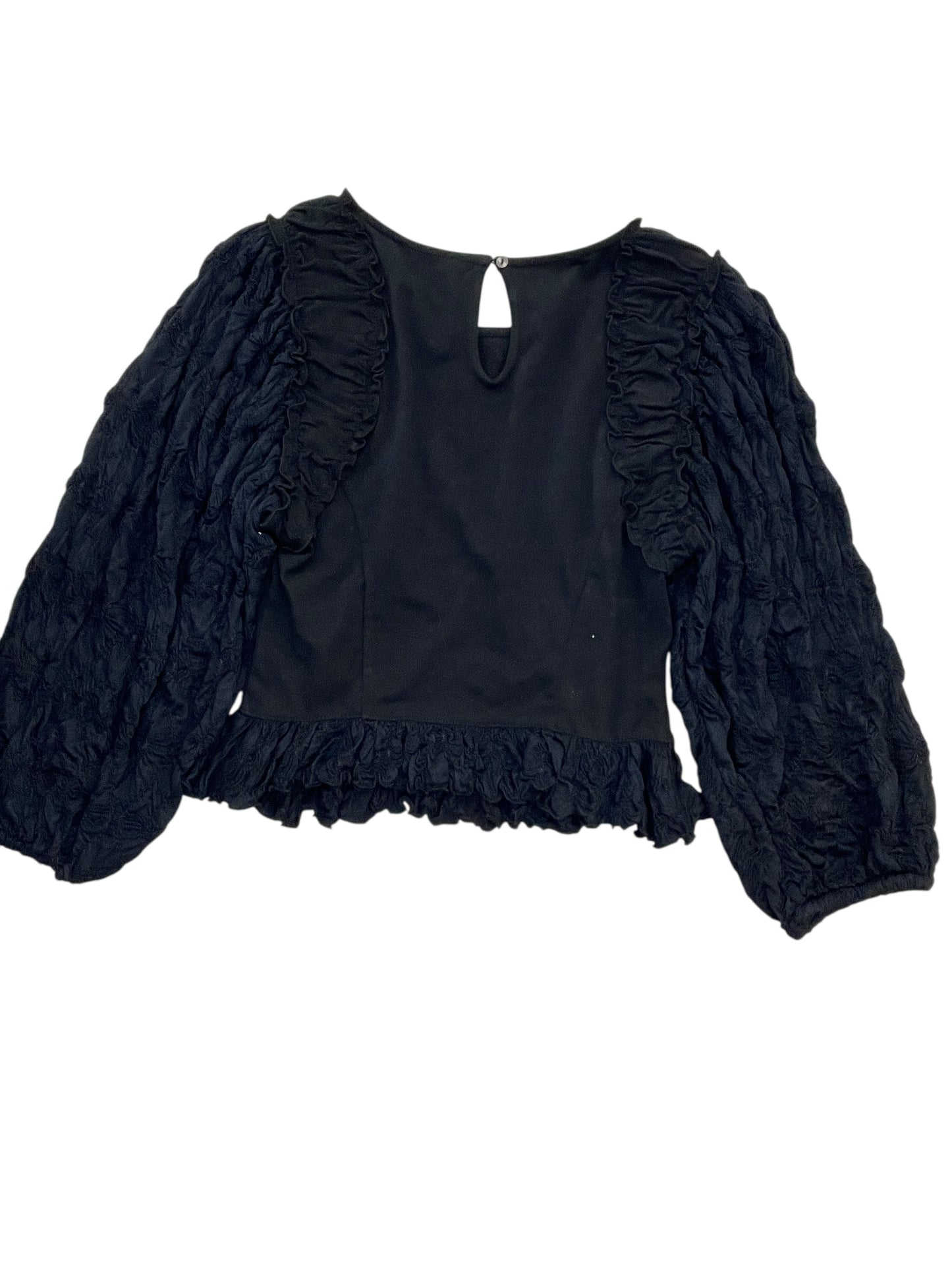 Top 3/4 Sleeve By Free People In Black, Size:S