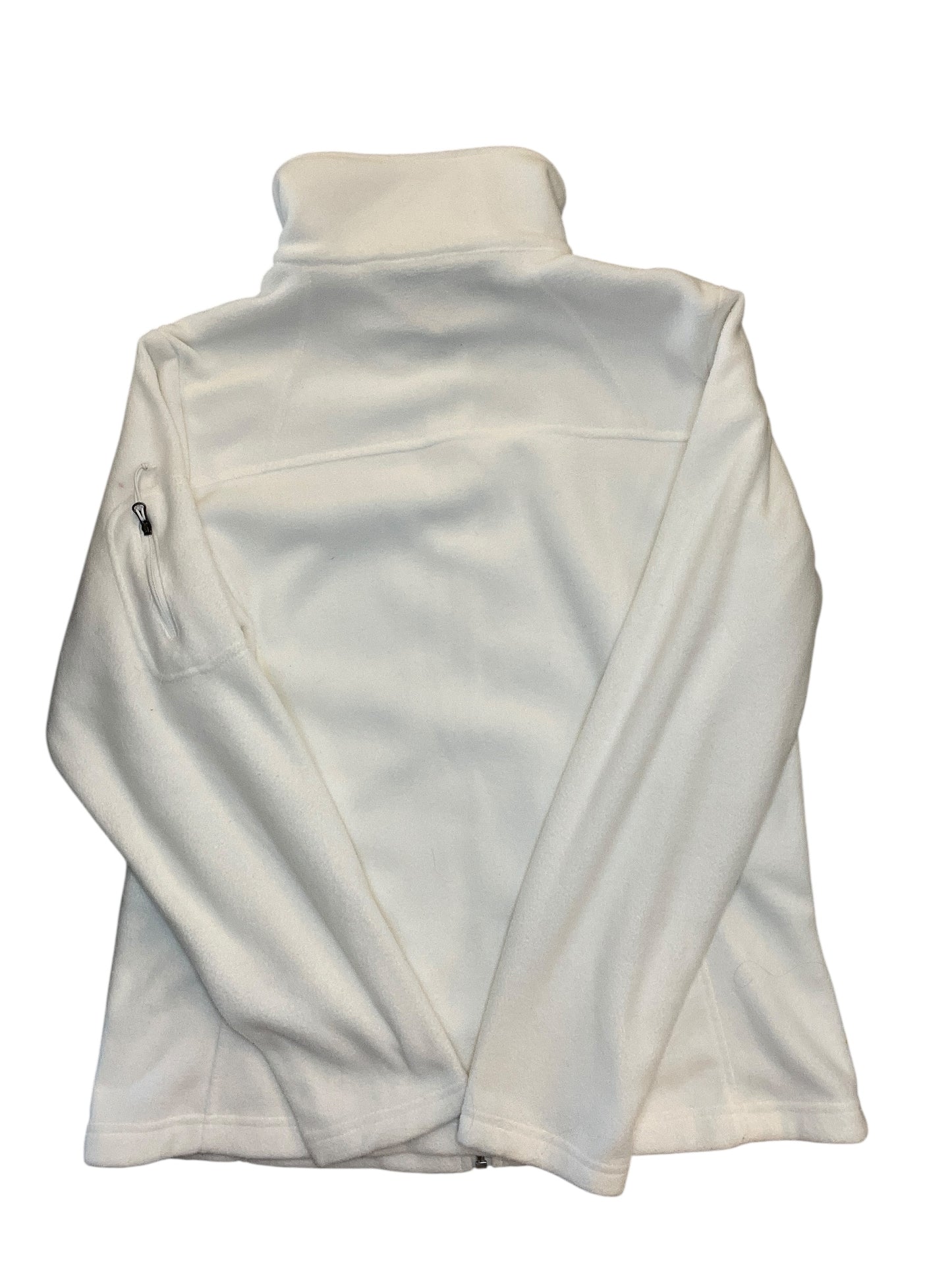 Jacket Fleece By Columbia In White, Size:L
