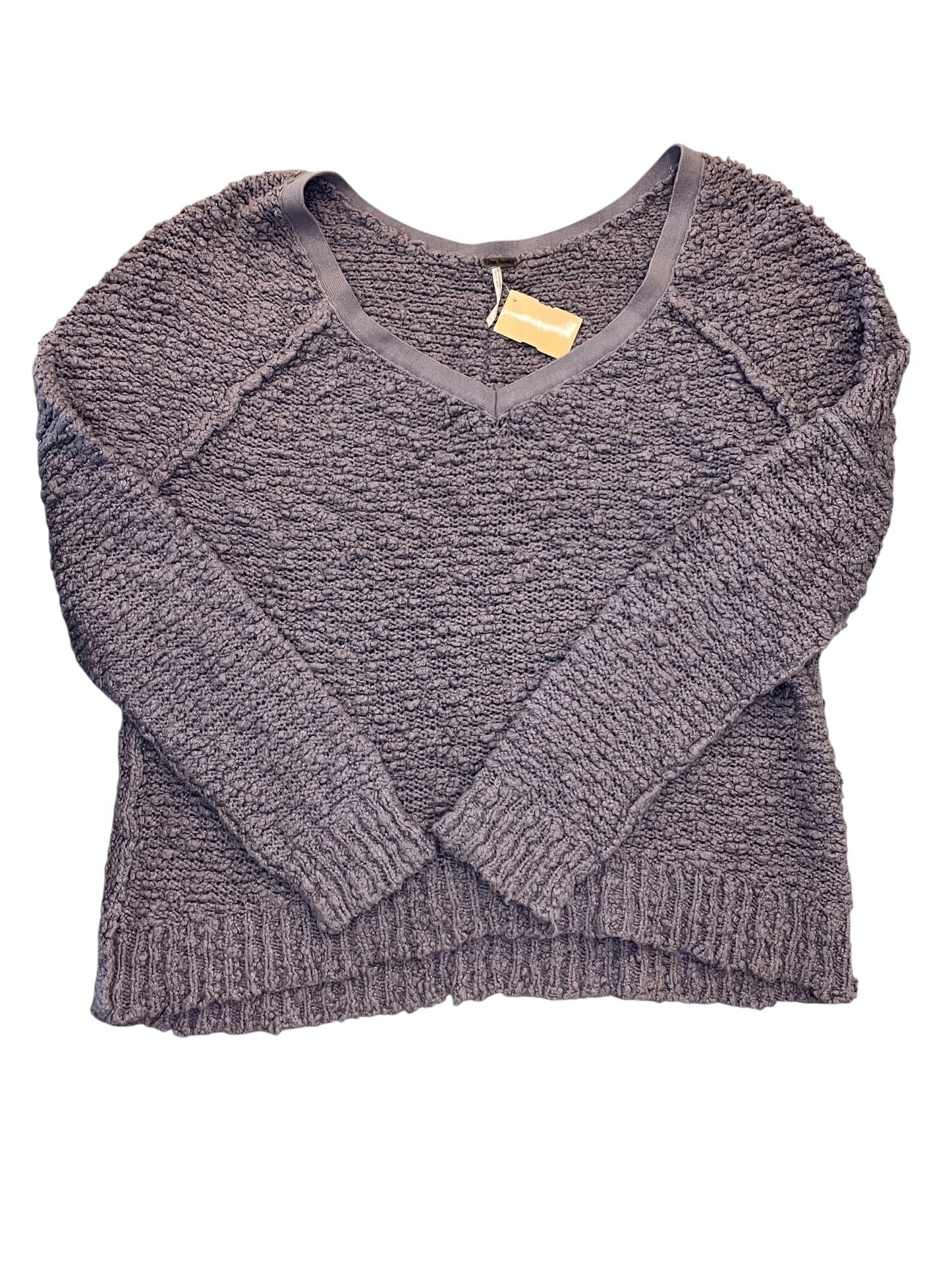 Sweater By Free People In Purple, Size:M