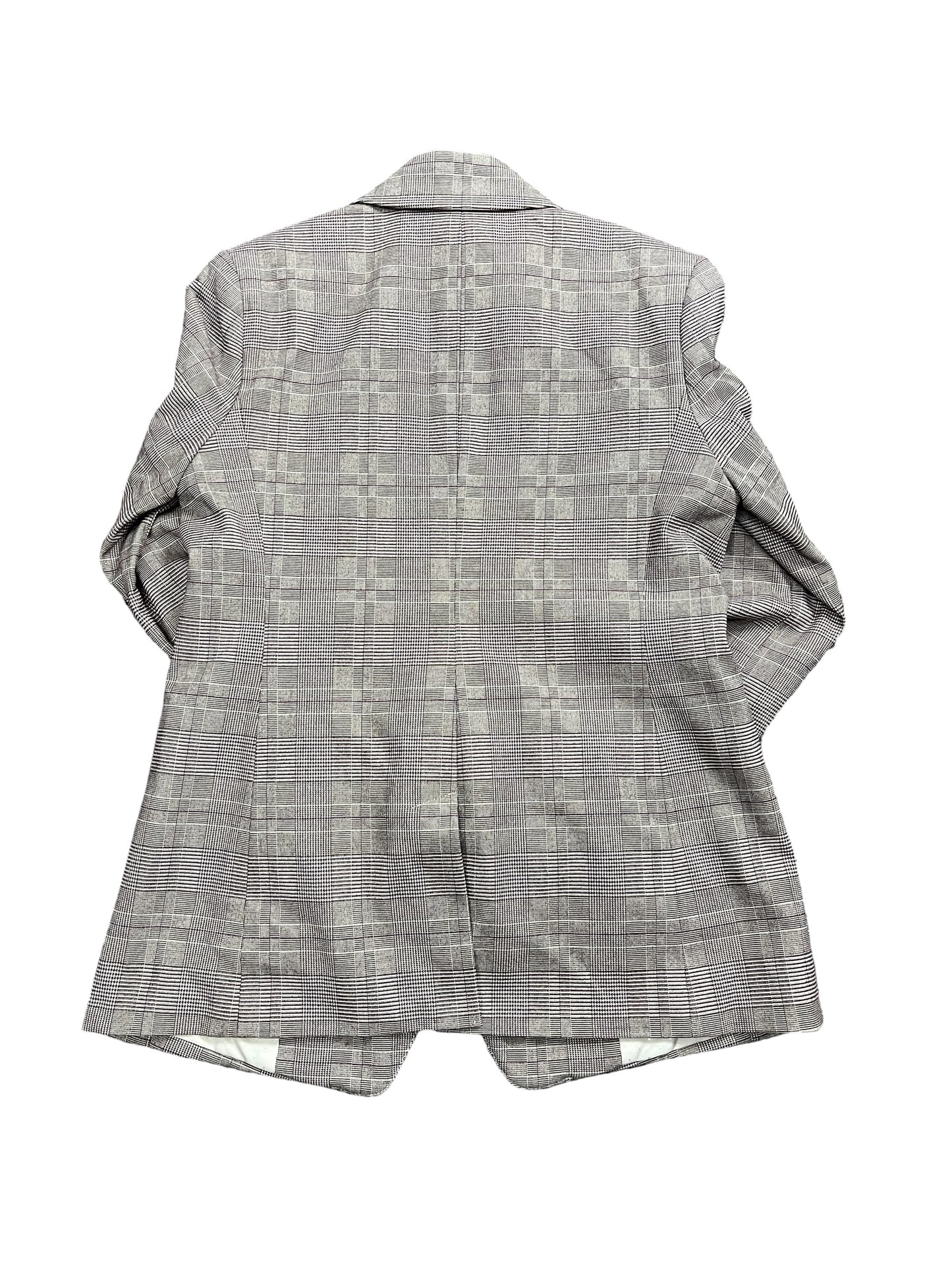 Blazer By Banana Republic In Plaid Pattern, Size:M