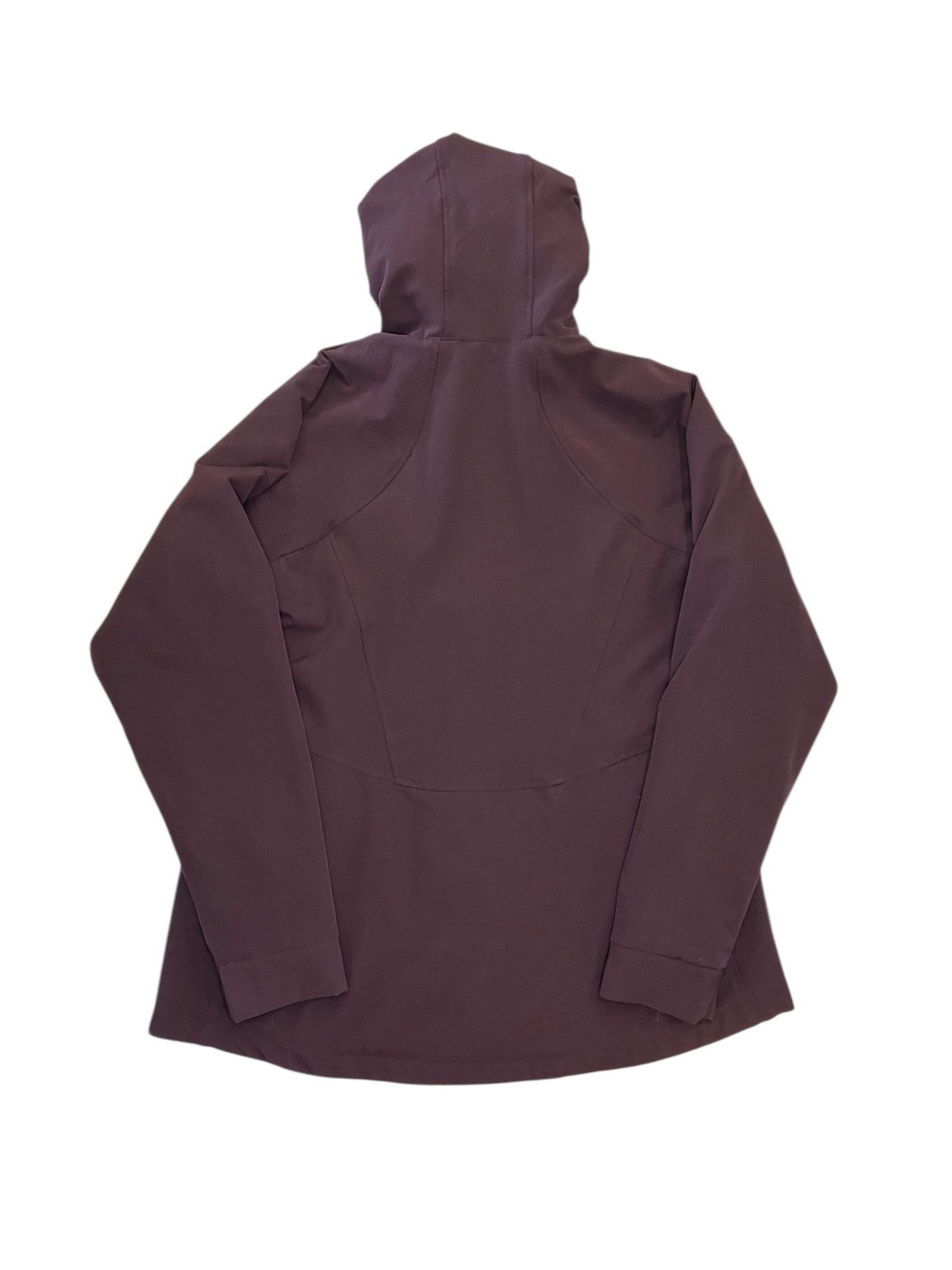 Jacket Faux Fur & Sherpa By Kirkland In Purple, Size:L