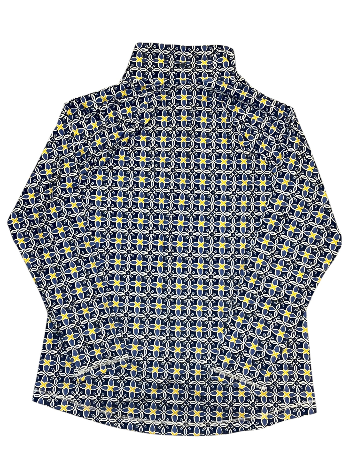 Athletic Top Ls Collar By Talbots In Blue, Size:Lp