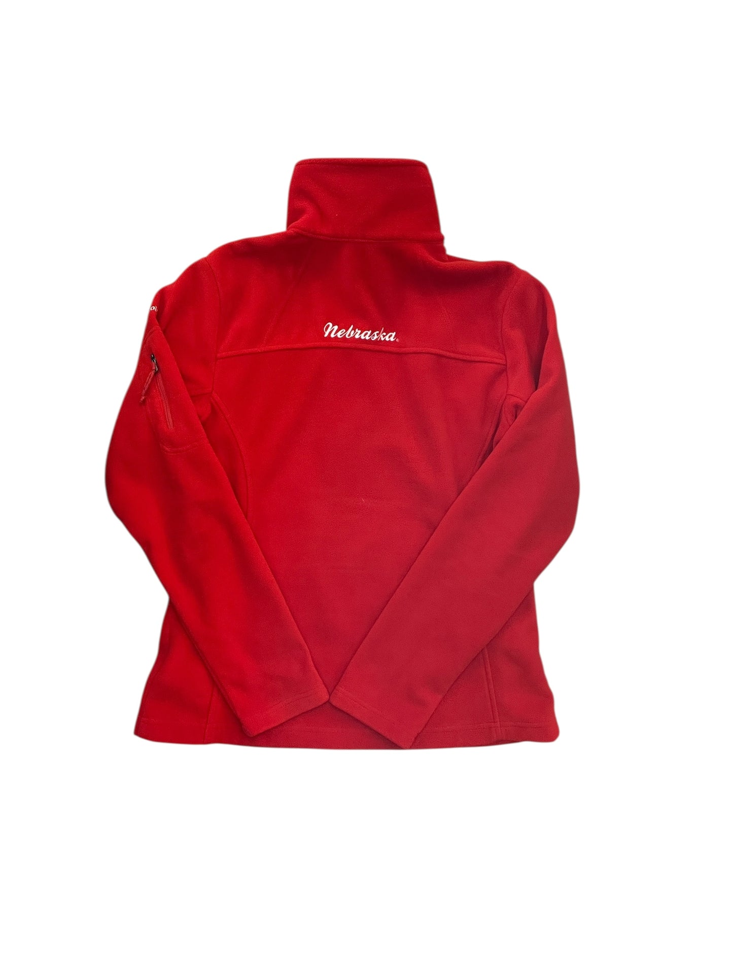 Jacket Fleece By Columbia In Red, Size:M