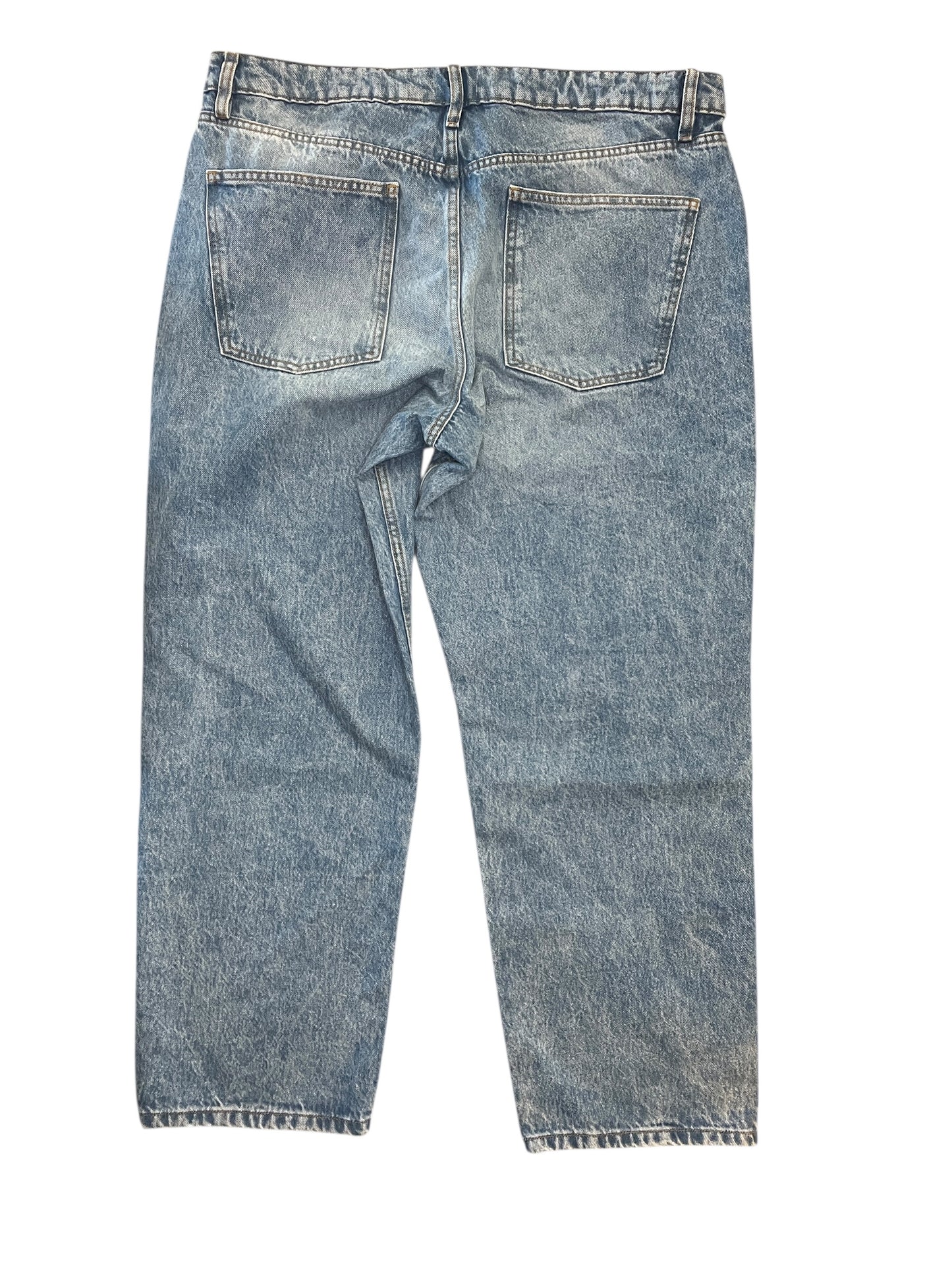 Jeans Wide Leg By The Drop In Blue Denim, Size:16