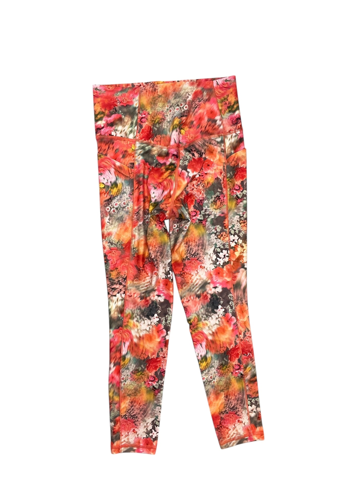 Athletic Leggings By Athleta In Floral Print, Size:S
