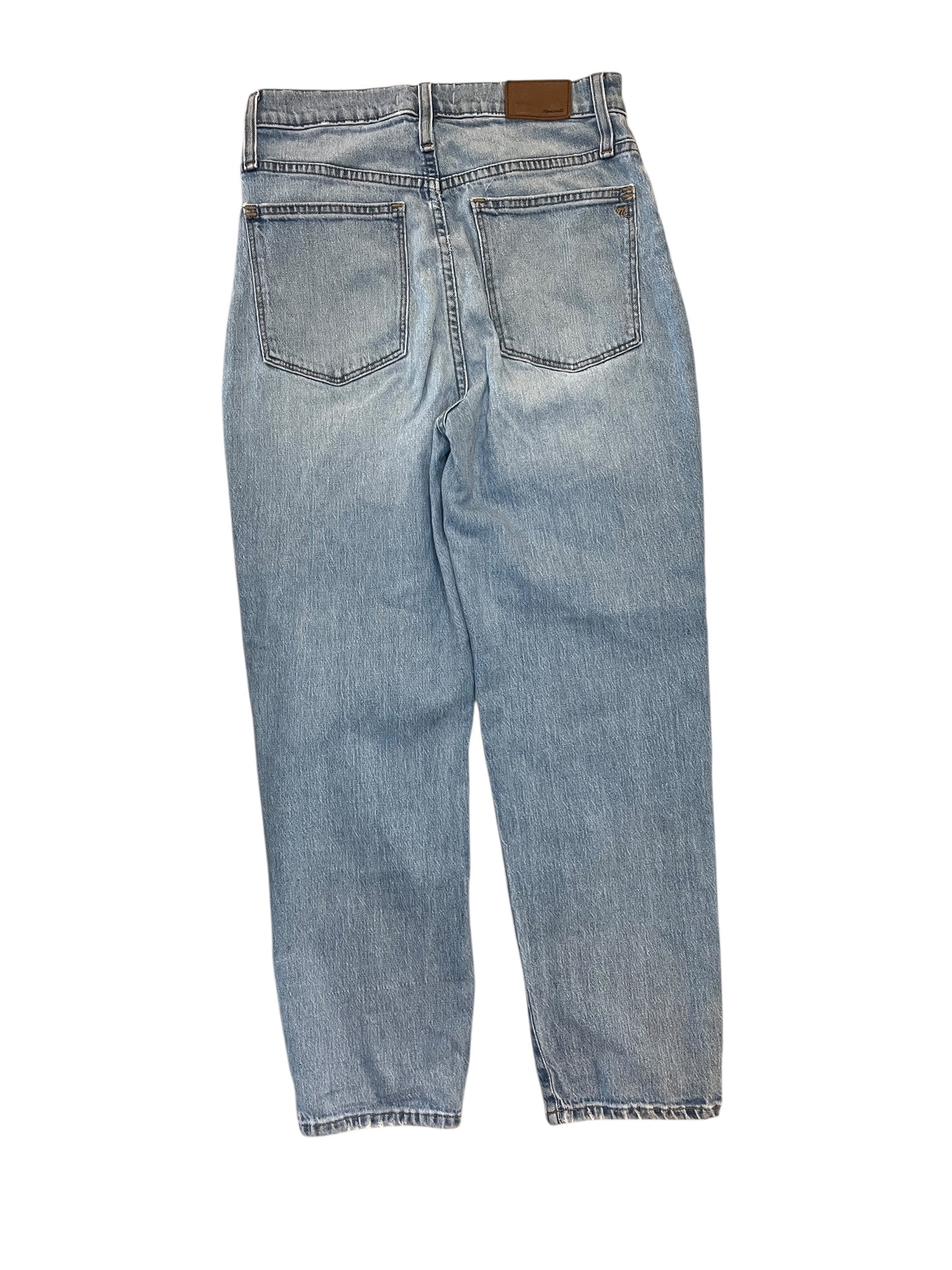 Jeans Straight By Madewell In Blue Denim, Size:6