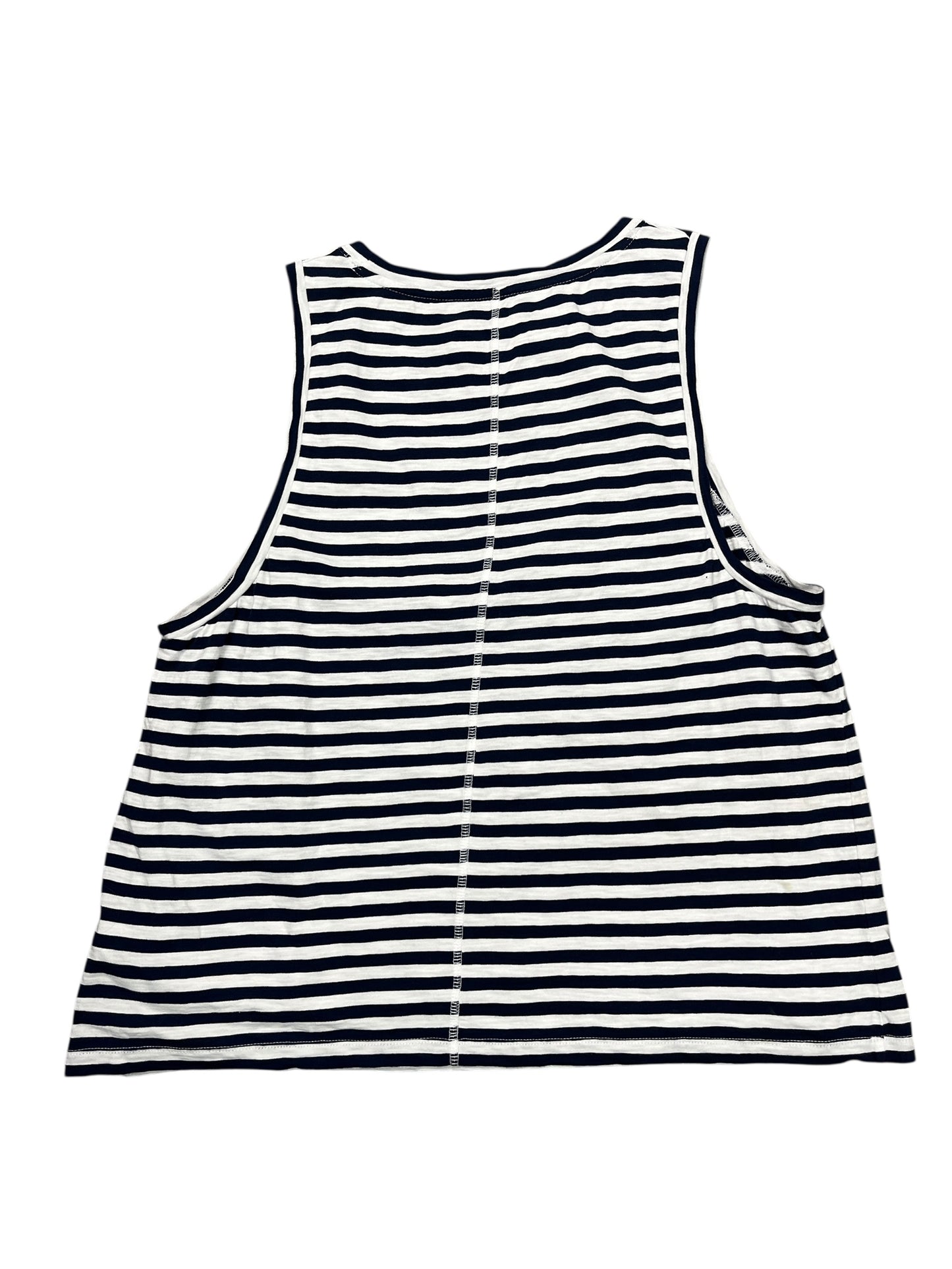 Tank Top By J. Crew In Blue, Size:Xxl