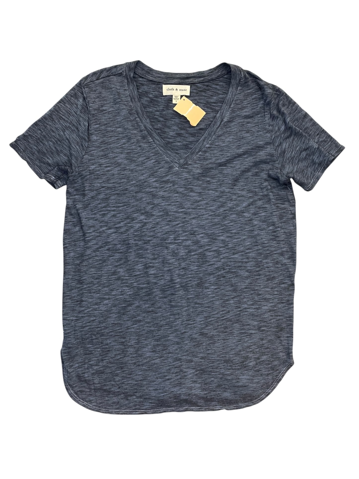 Top Ss Basic By Cloth & Stone In Blue, Size:S