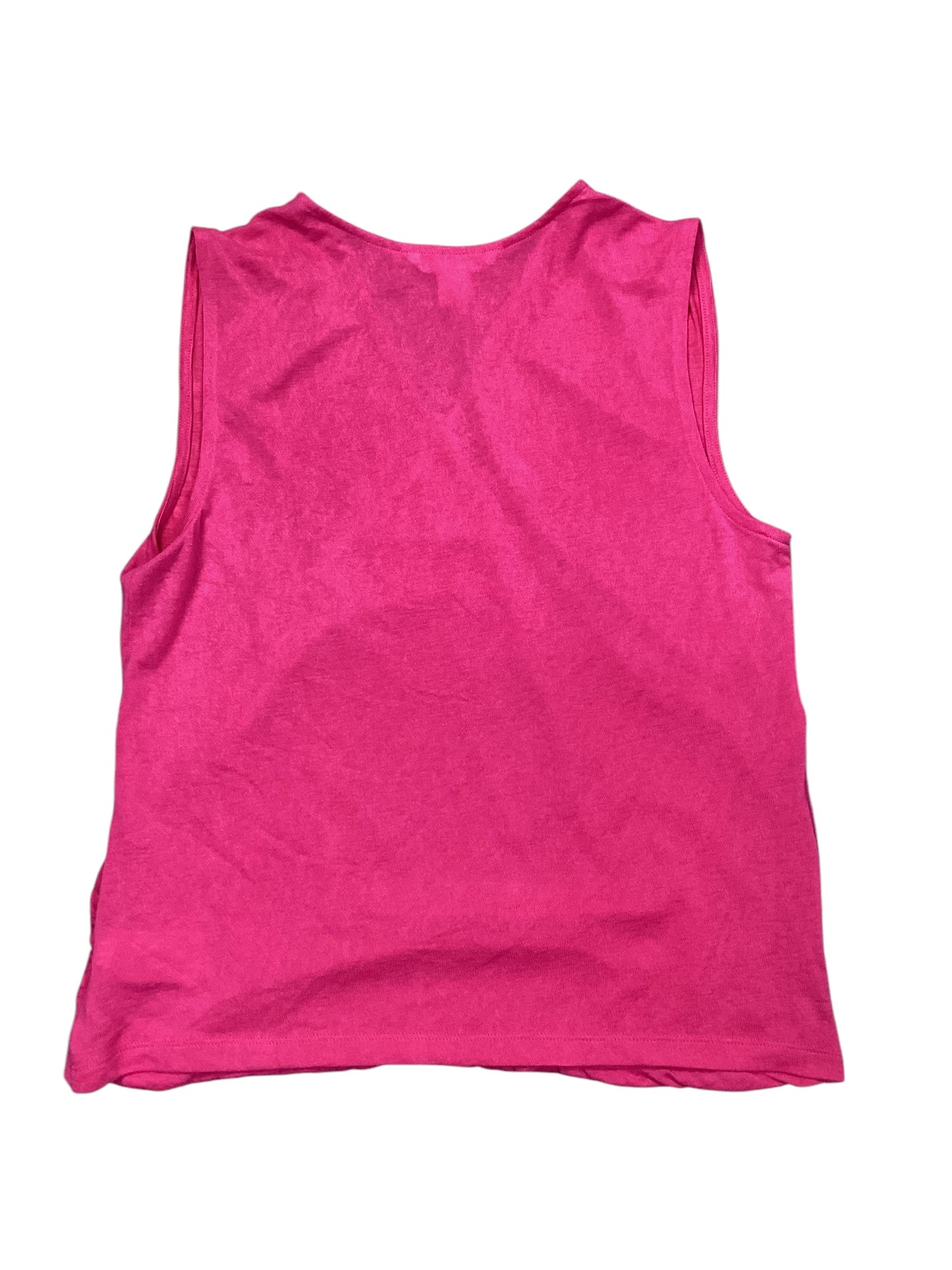 Top Sleeveless By Athleta In Pink, Size:M