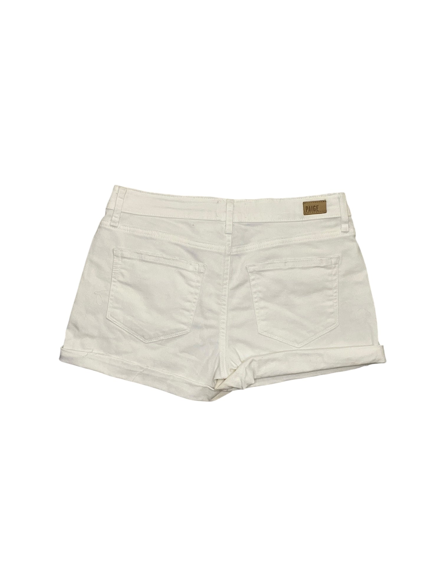 Shorts By Paige In White Denim, Size:4