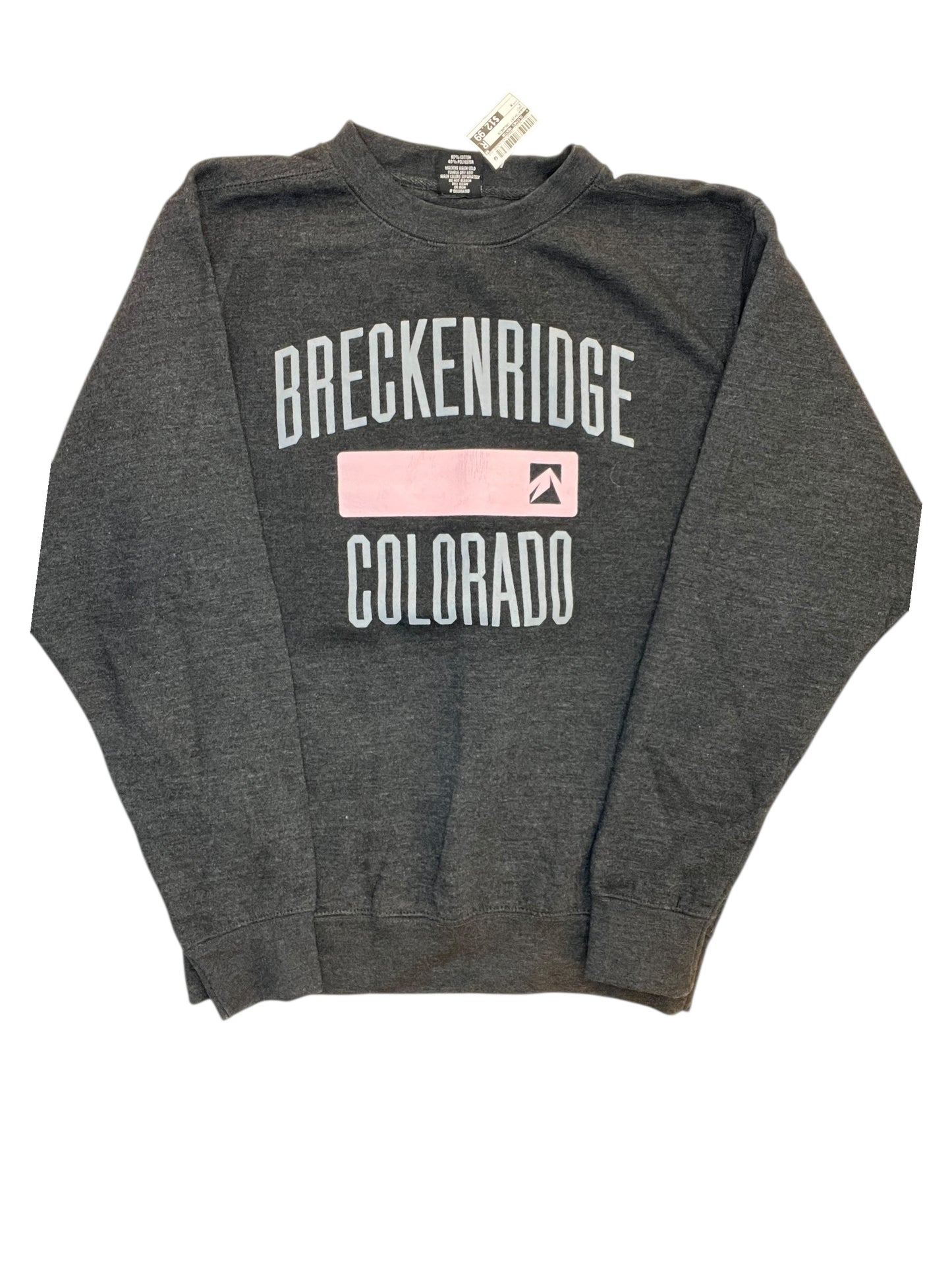 Sweatshirt Crewneck By Clothes Mentor In Grey, Size:M