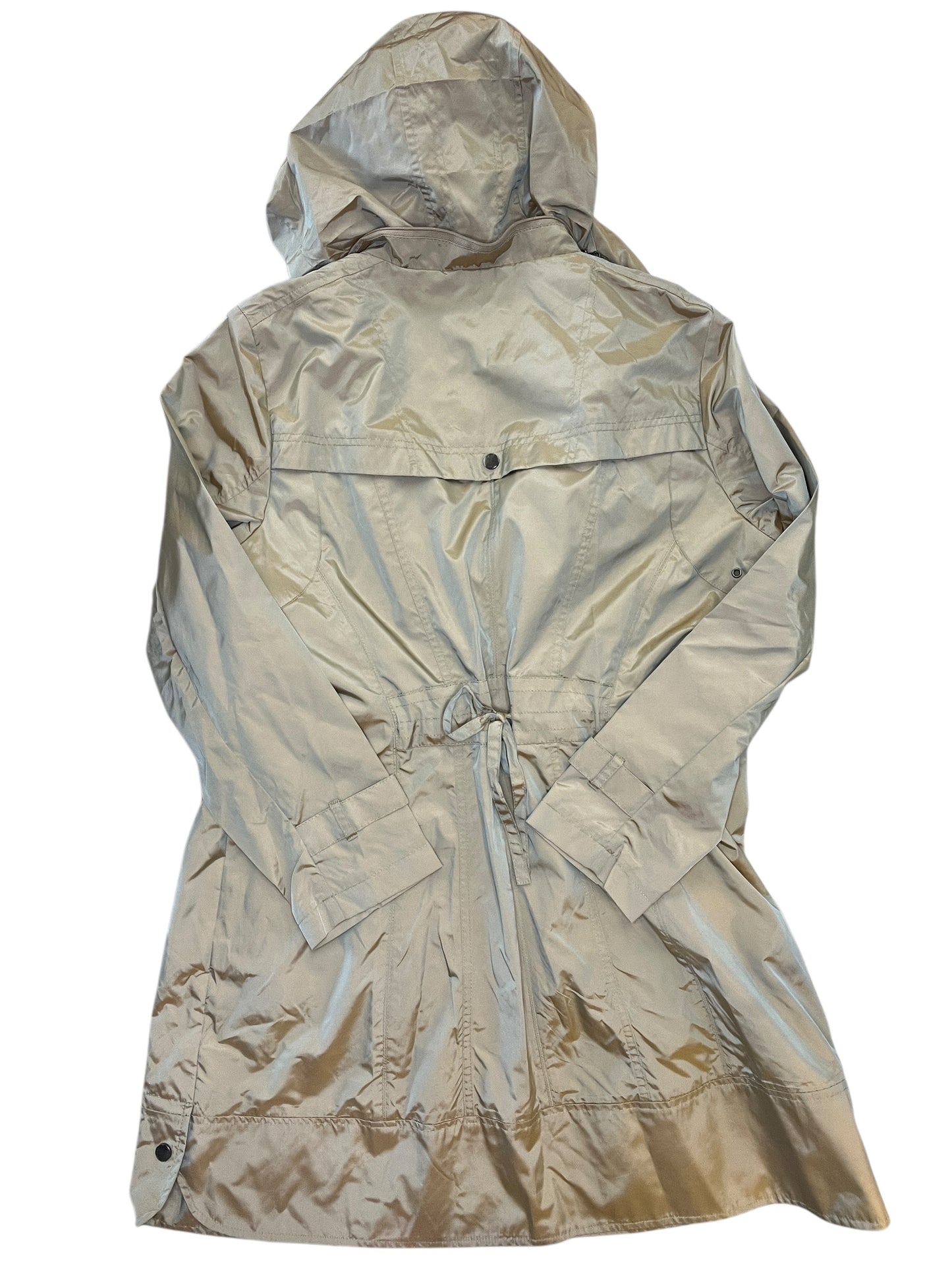 Jacket Windbreaker By Cole-Haan In Taupe, Size:Xl