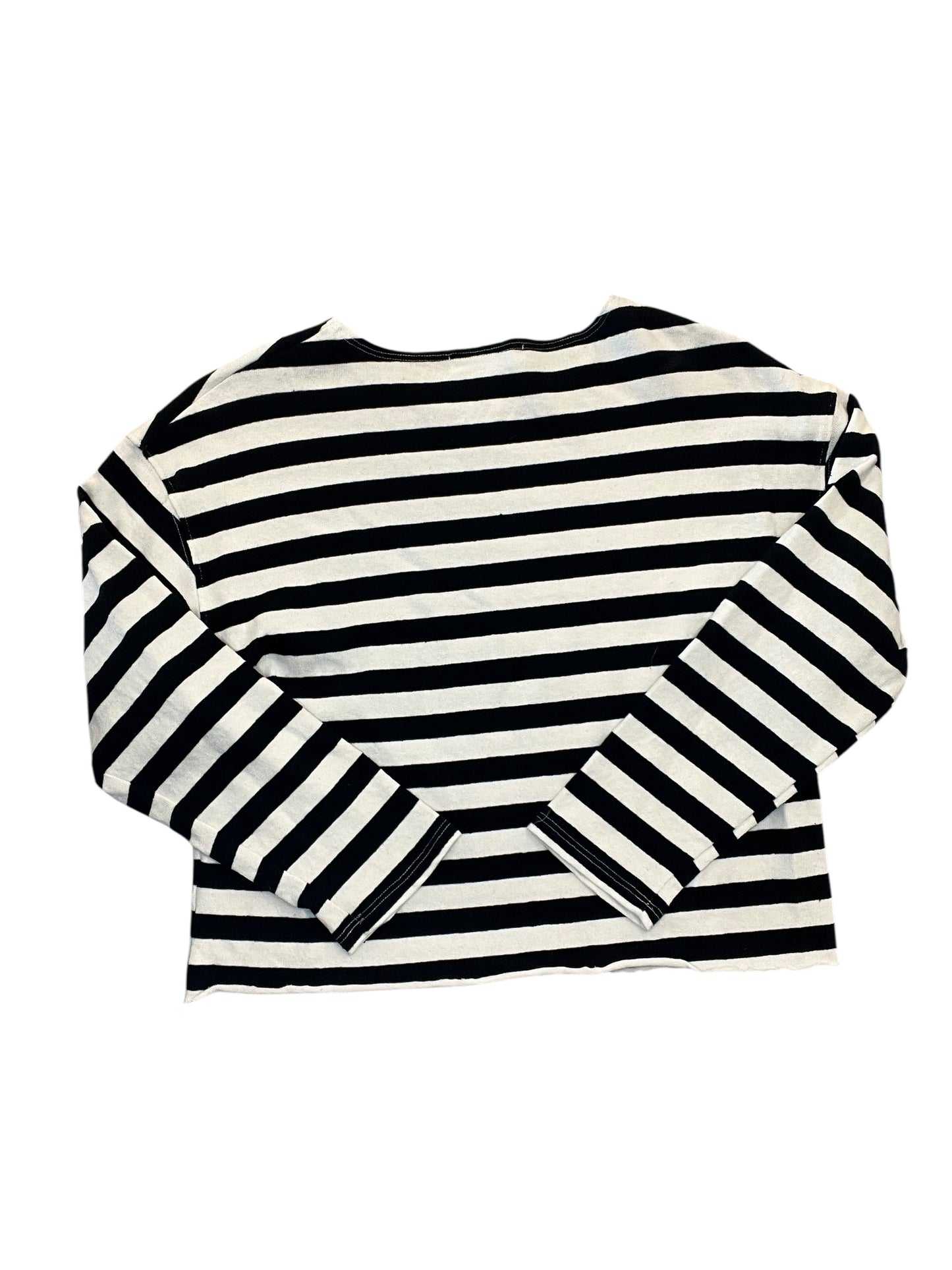 Top Ls By Cmb In Striped Pattern, Size:Xs